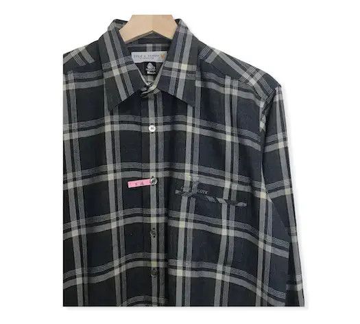 Lyle & Scott Lyle & Scott Plaid Tartan Flannel Shirt Button Up Size US M / EU 48-50 / 2 - 4 Thumbnail