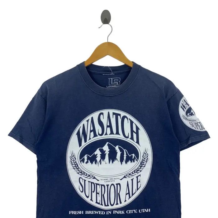 Vintage Vintage LONE ROCK Wasatch Superior Ale Utah Tee Shirt Size US M / EU 48-50 / 2 - 2 Thumbnail