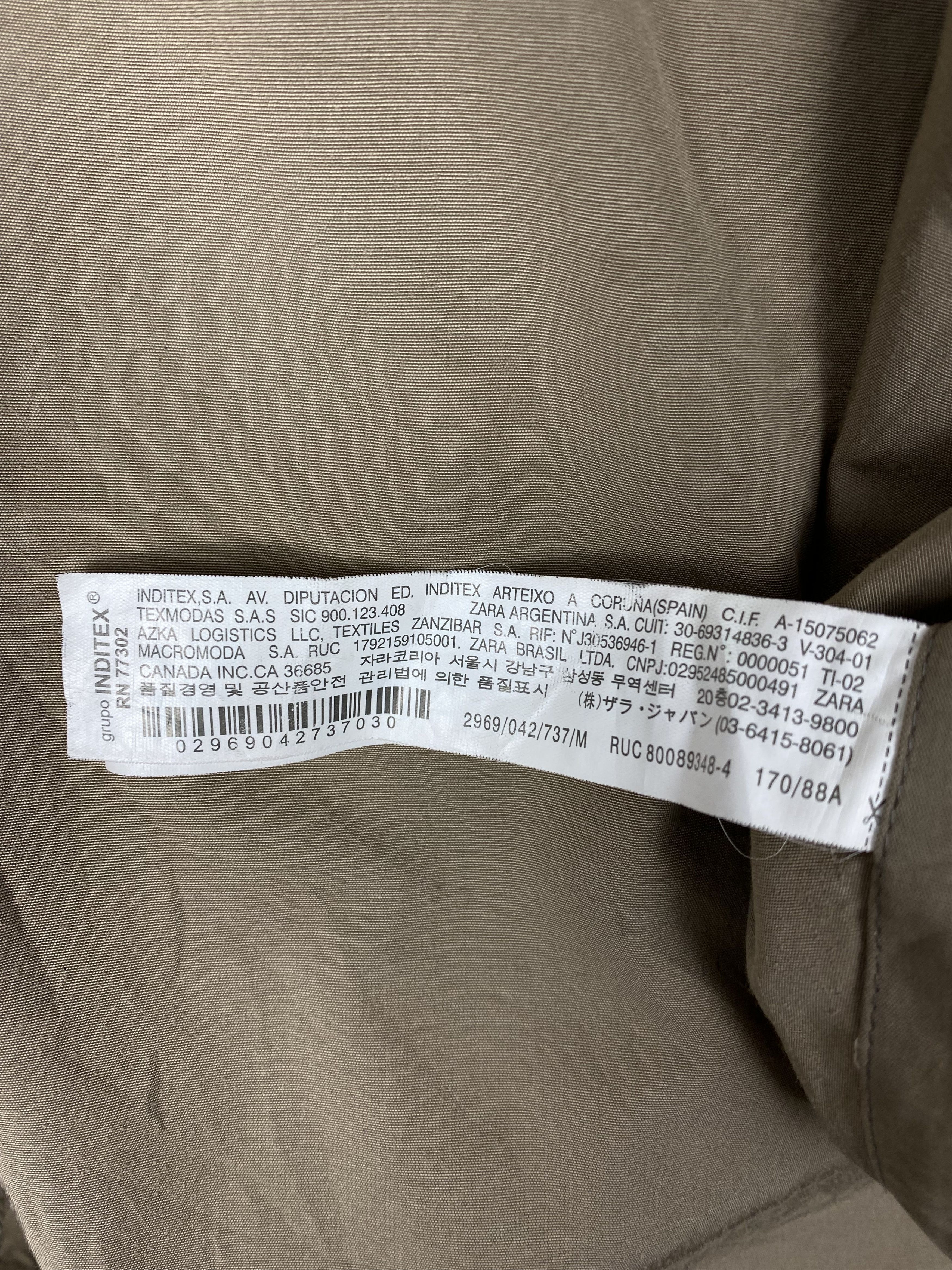 Zara Vintage Zara Parkas Jacket Size US M / EU 48-50 / 2 - 9 Thumbnail