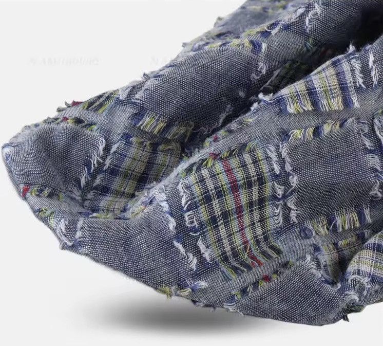 Other Plaid Distressed Y2k Baseball Cap Hat Size ONE SIZE - 4 Thumbnail