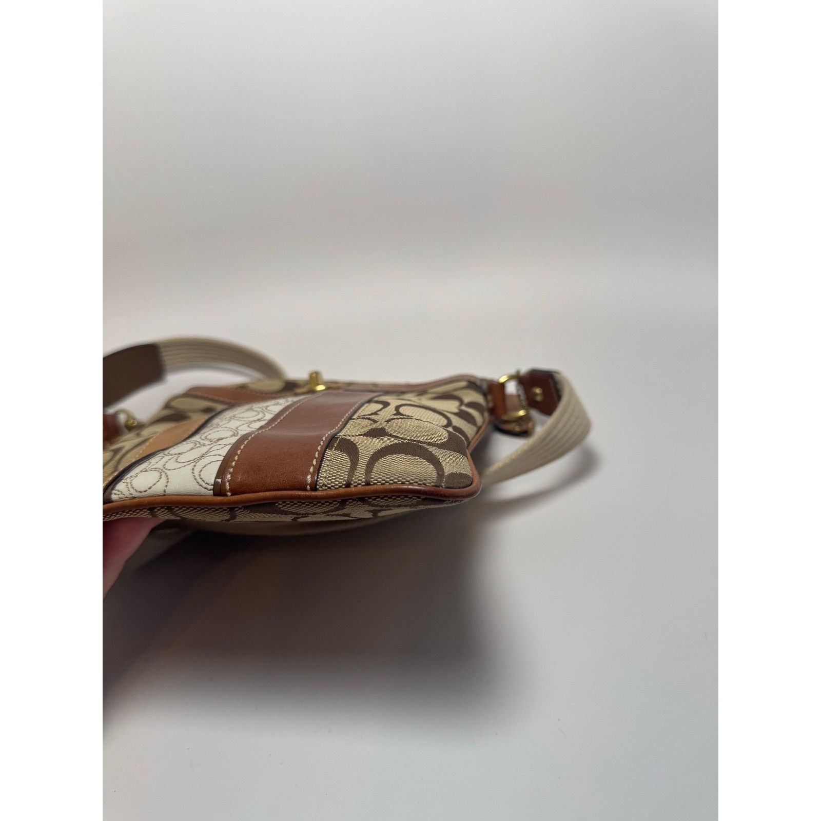 Coach Coach Vintage Multi Fabric Monogram Leather Crossbody Size ONE SIZE - 12 Thumbnail