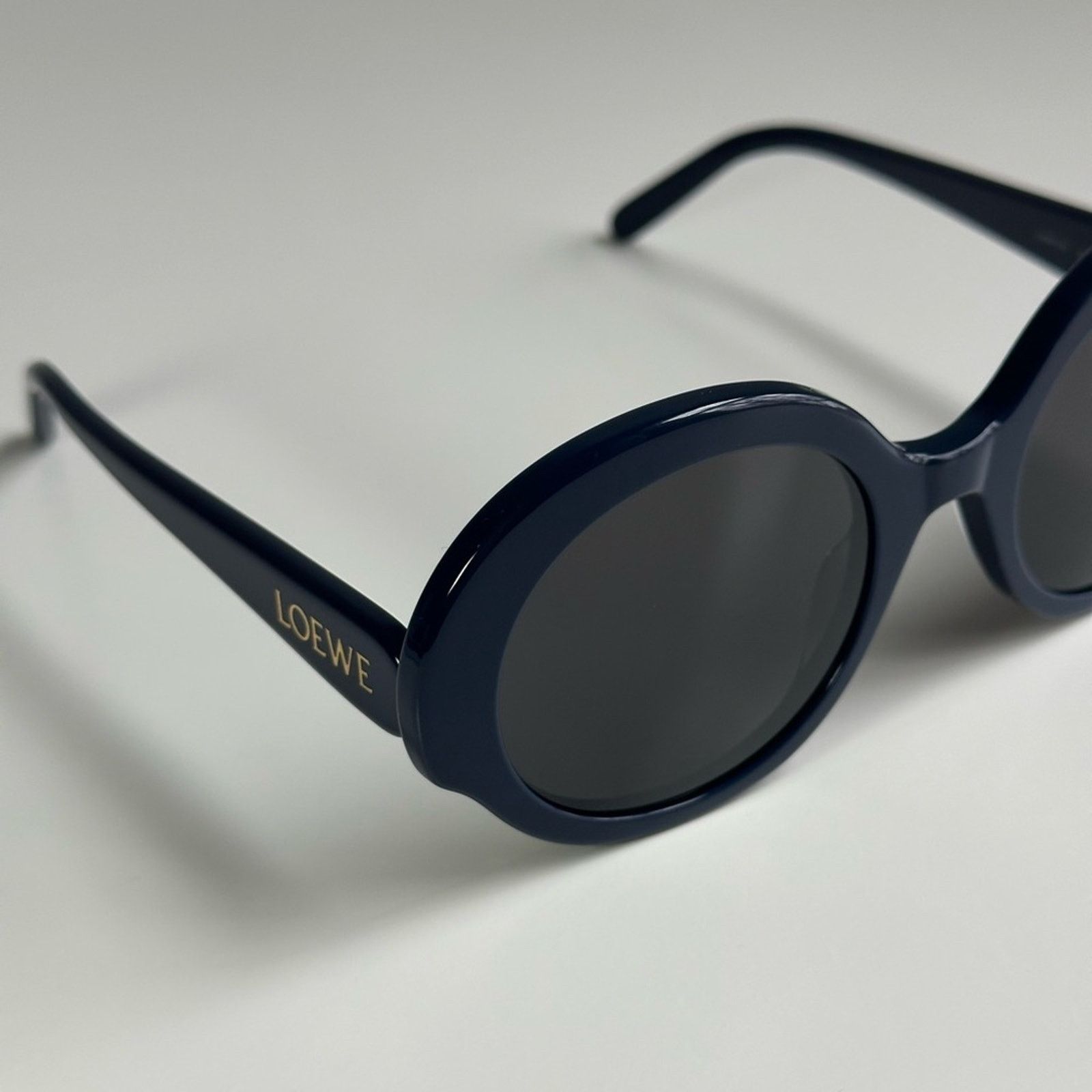 Loewe BRAND NEW LOEWE SUNGLASSES LW40135I 5290A Shiny Blue Women Size ONE SIZE - 7 Thumbnail