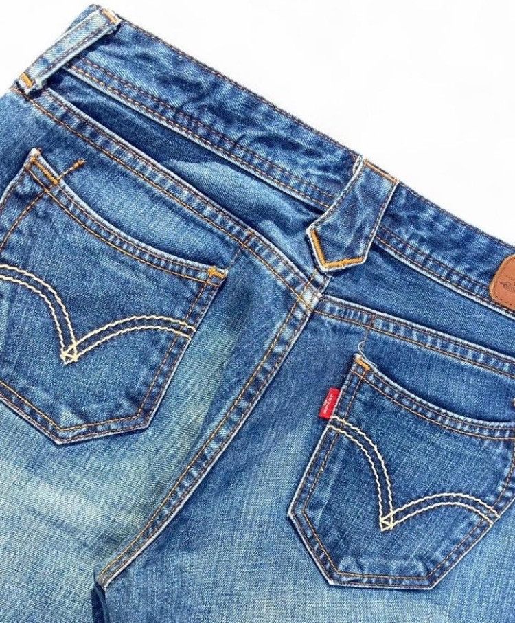 Levi's Levi’s Mid-Rise Straight Leg Jeans Light Wash Women’s 29 Size 30" / US 8 / IT 44 - 6 Thumbnail