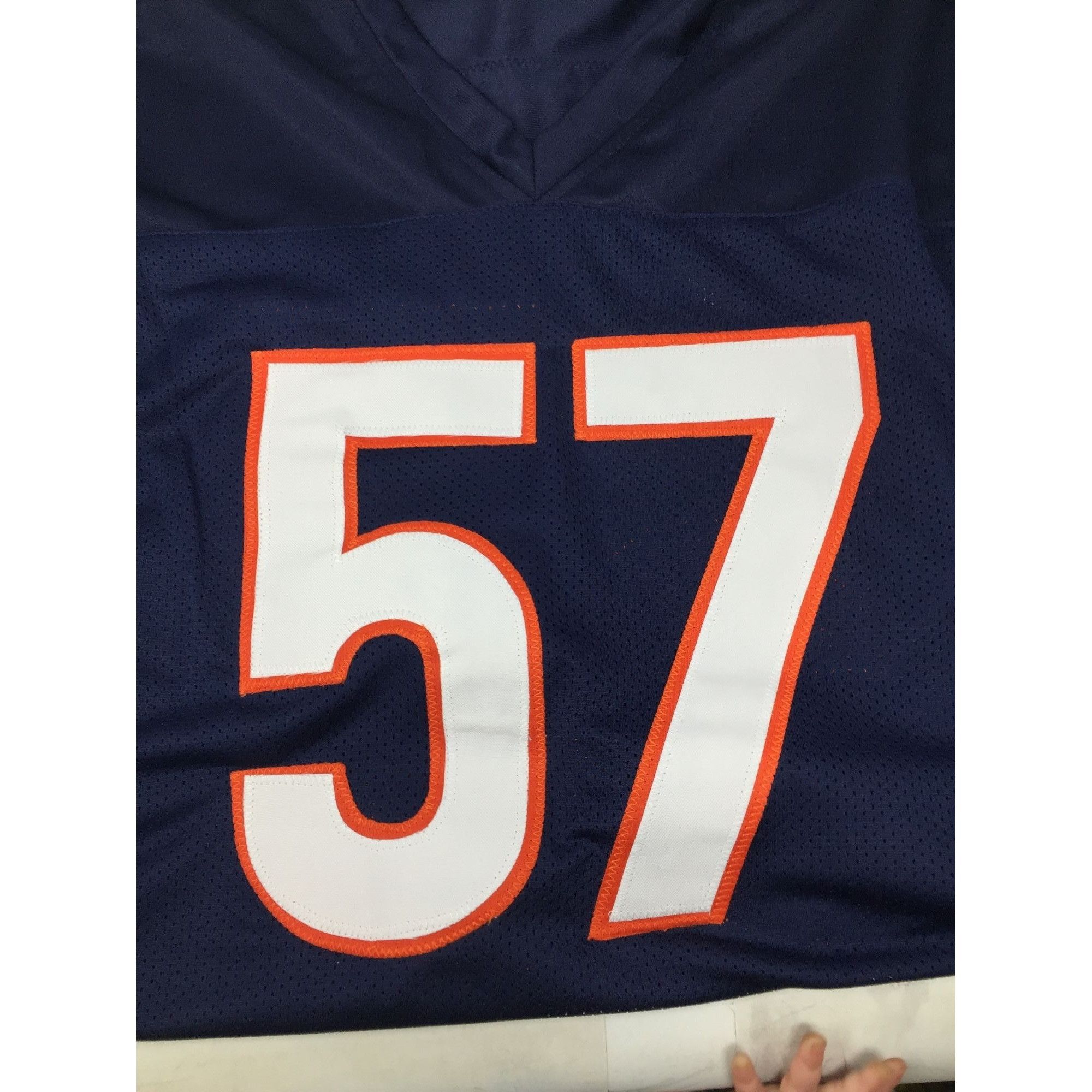 Other Jack Sanborn Autographed Navy Blue Short Sleeved Jersey Size Size US XL / EU 56 / 4 - 4 Thumbnail