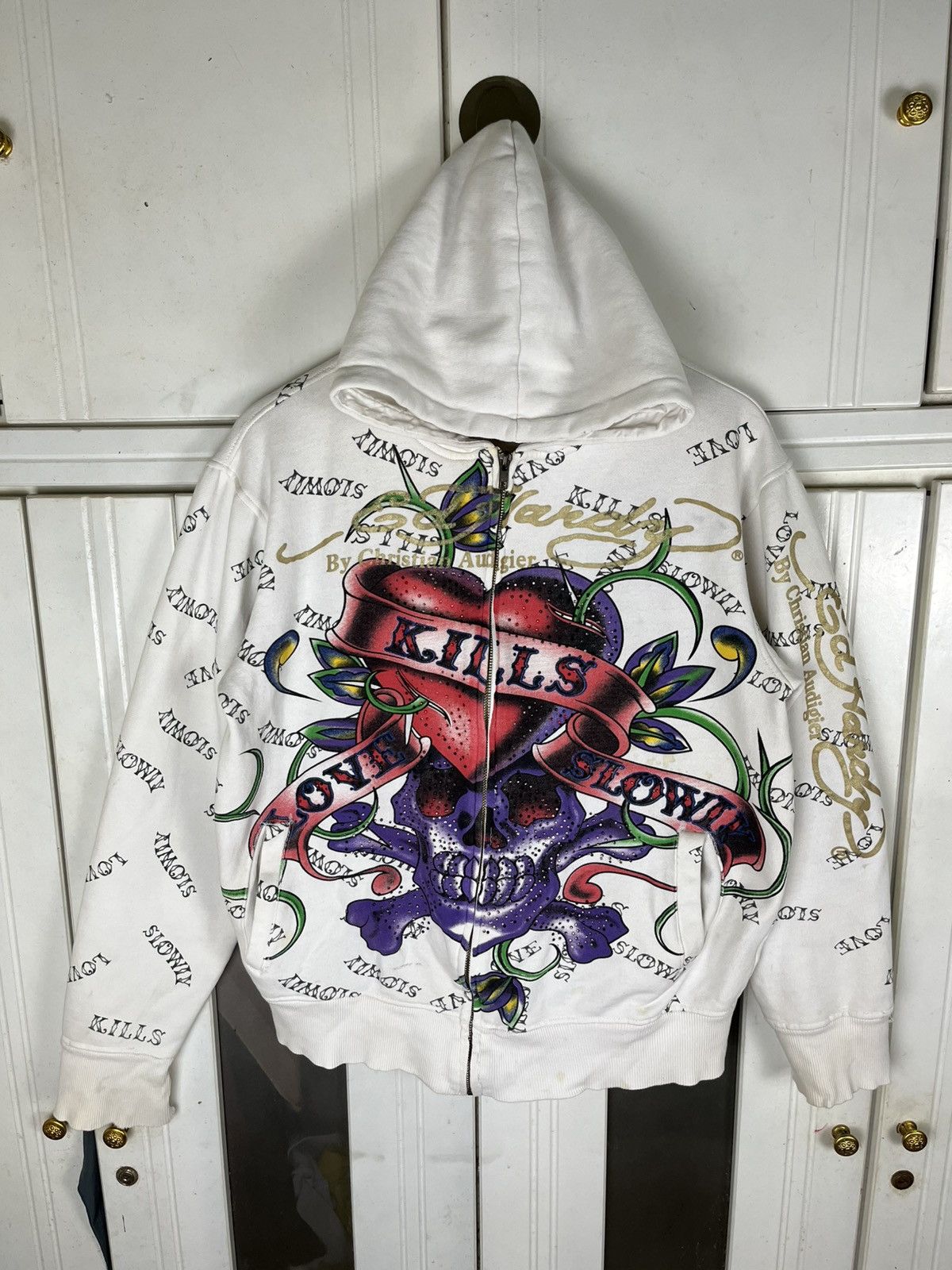 Christian Audigier Vintage EdHardy By Christian Audigier Full Print Size US M / EU 48-50 / 2 - 6 Thumbnail