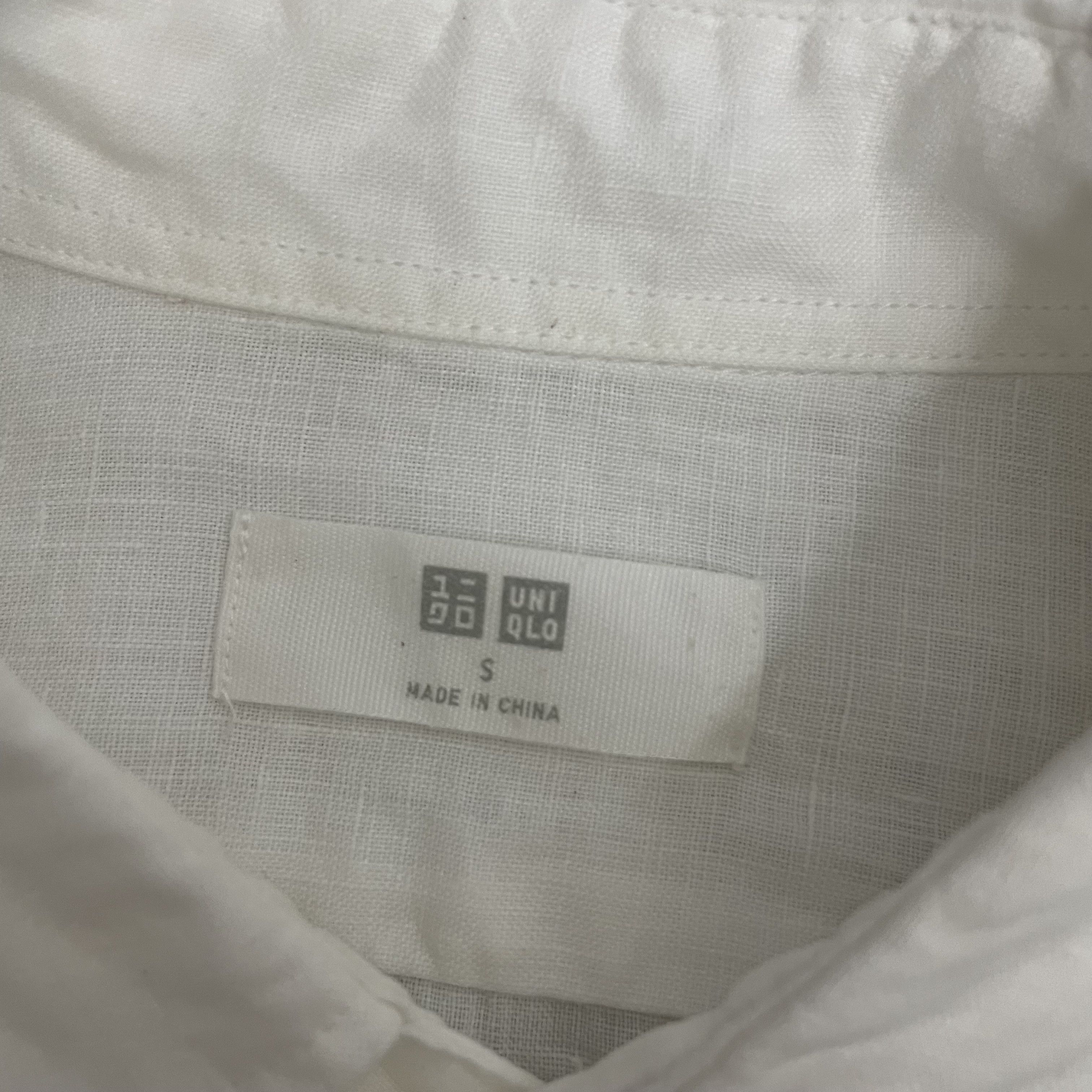Japanese Brand × Uniqlo UNIQLO LINEN JAPAN COLLAR SHIRT CASUAL Size US S / EU 44-46 / 1 - 4 Thumbnail