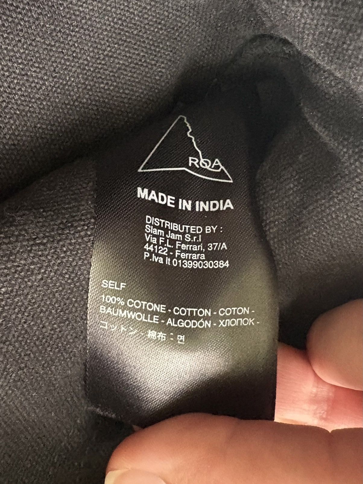 ROA (RARE) ROA Fomes Double Knee Washed Canvas Pant Black/Grey Size US 32 / EU 48 - 11 Thumbnail
