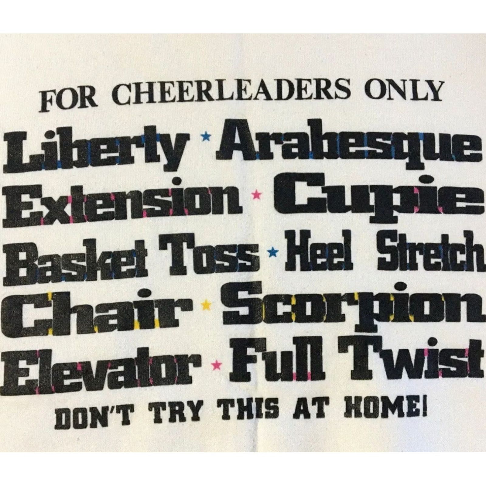 Vintage VINTAGE 90s Cheerleaders Only Faded Sweatshirt Hoodie S White Mens Size US S / EU 44-46 / 1 - 3 Thumbnail