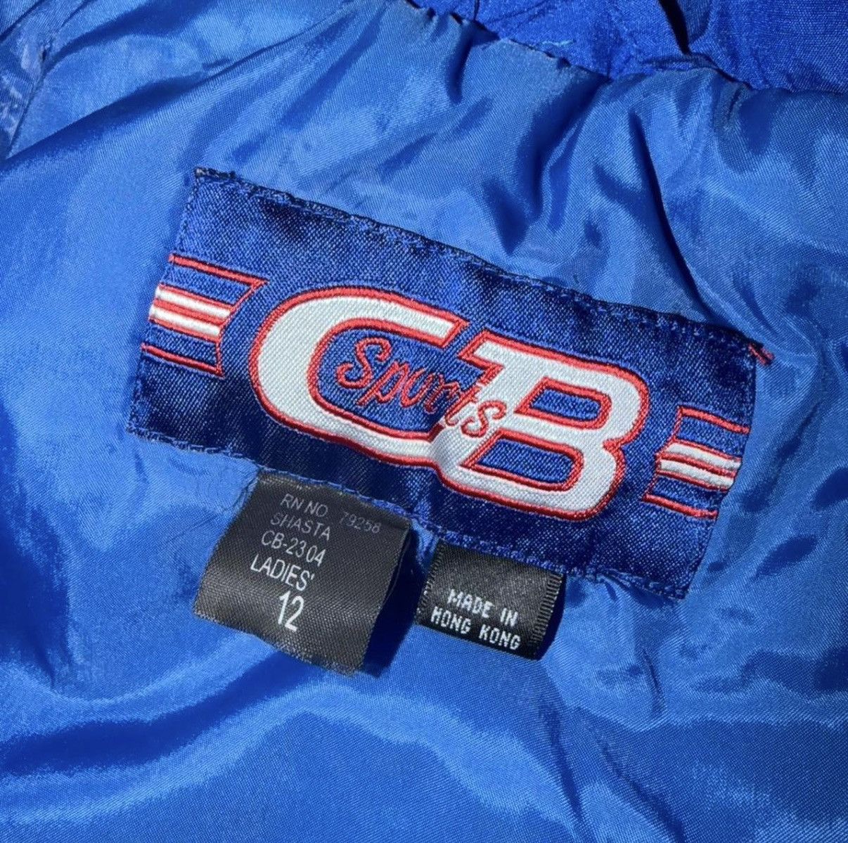 CB Sports Vintage CB Sports Teal Blue Hooded Puffer Ski Jacket Size L / US 10 / IT 46 - 3 Thumbnail