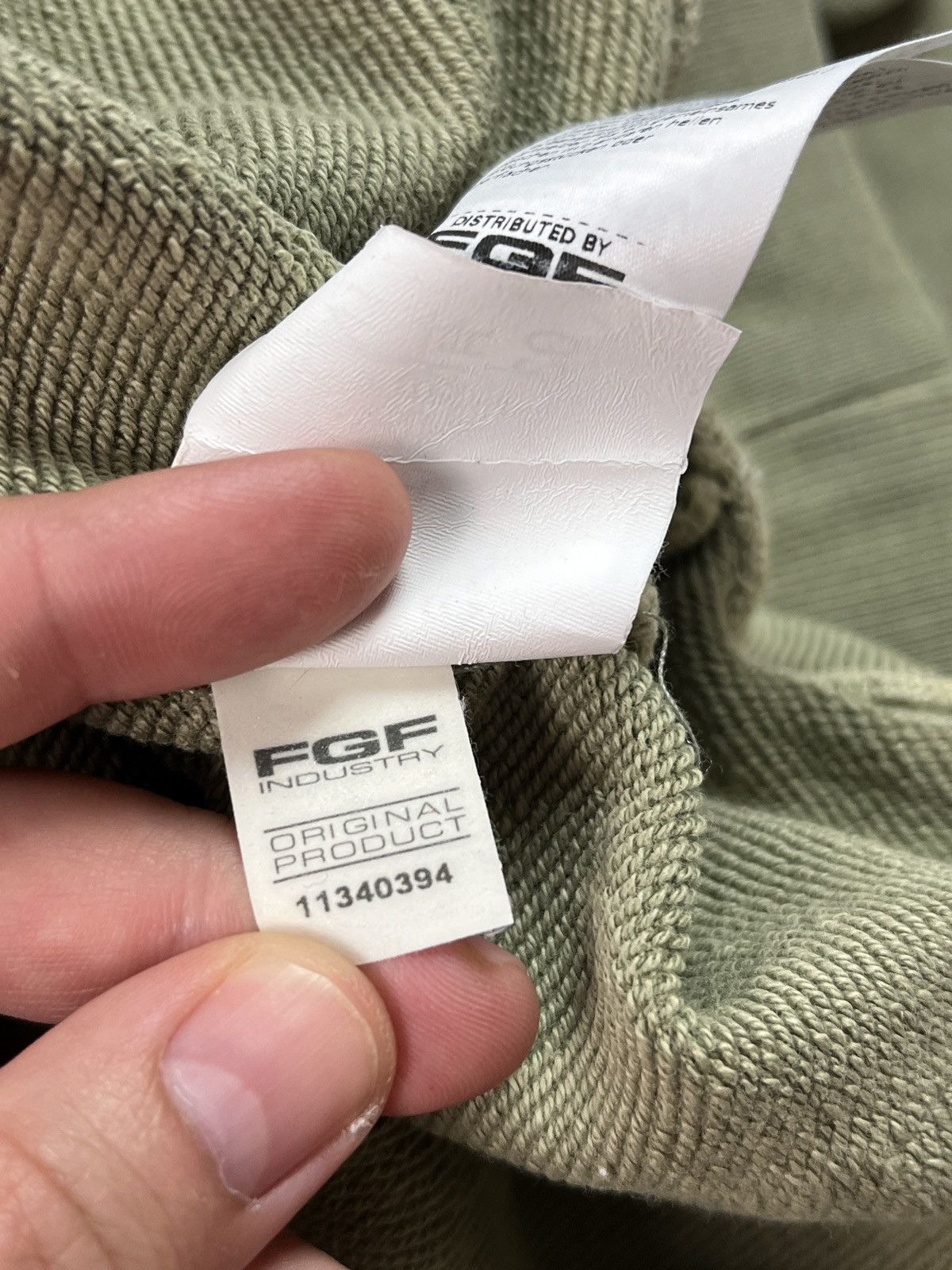 Ten C Ten C Garment Dyed Sweatshirt Size US L / EU 52-54 / 3 - 16 Thumbnail
