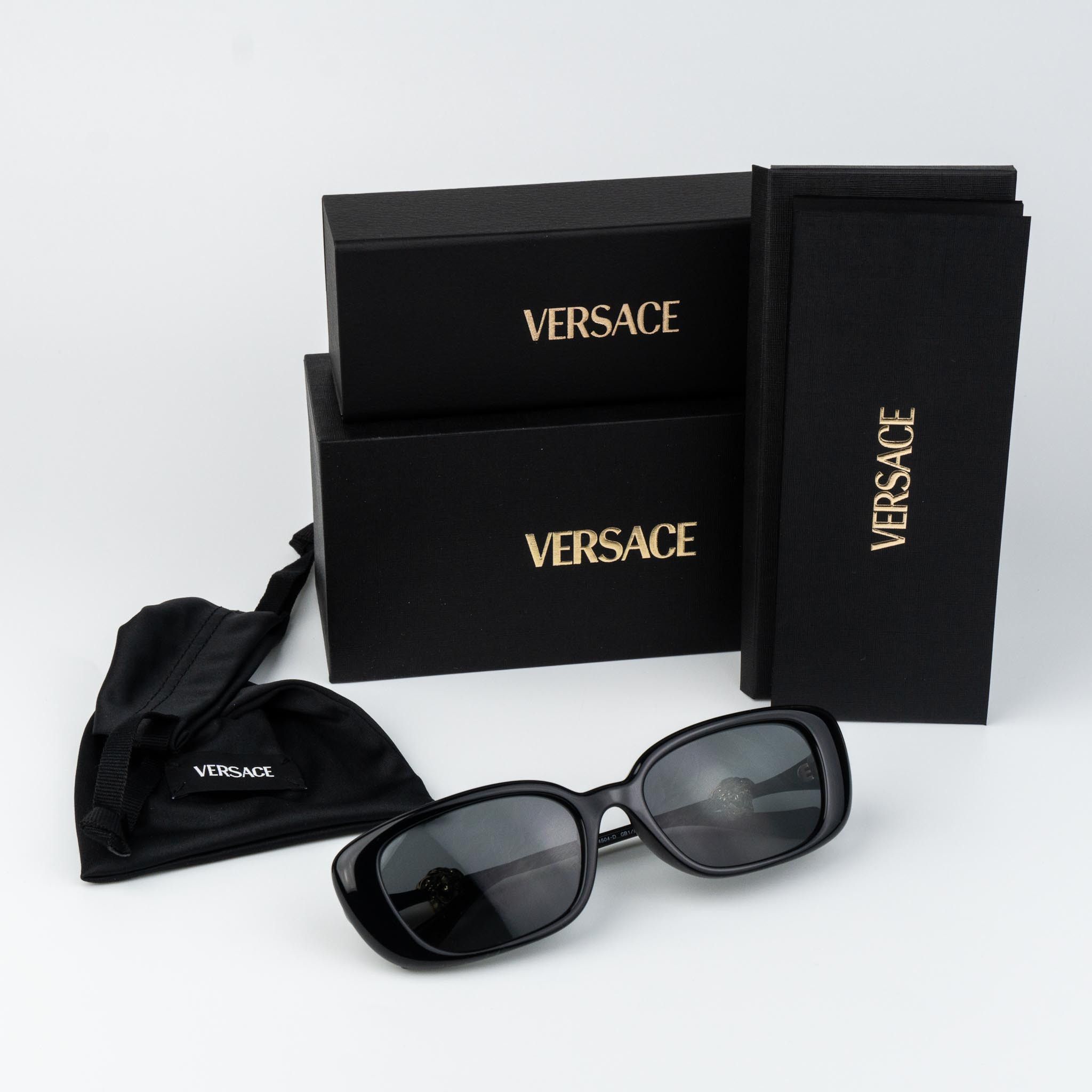 Versace Versace Women Sunglasses VE4504D GB1/87 NEW AUTHENTIC Size ONE SIZE - 13 Thumbnail