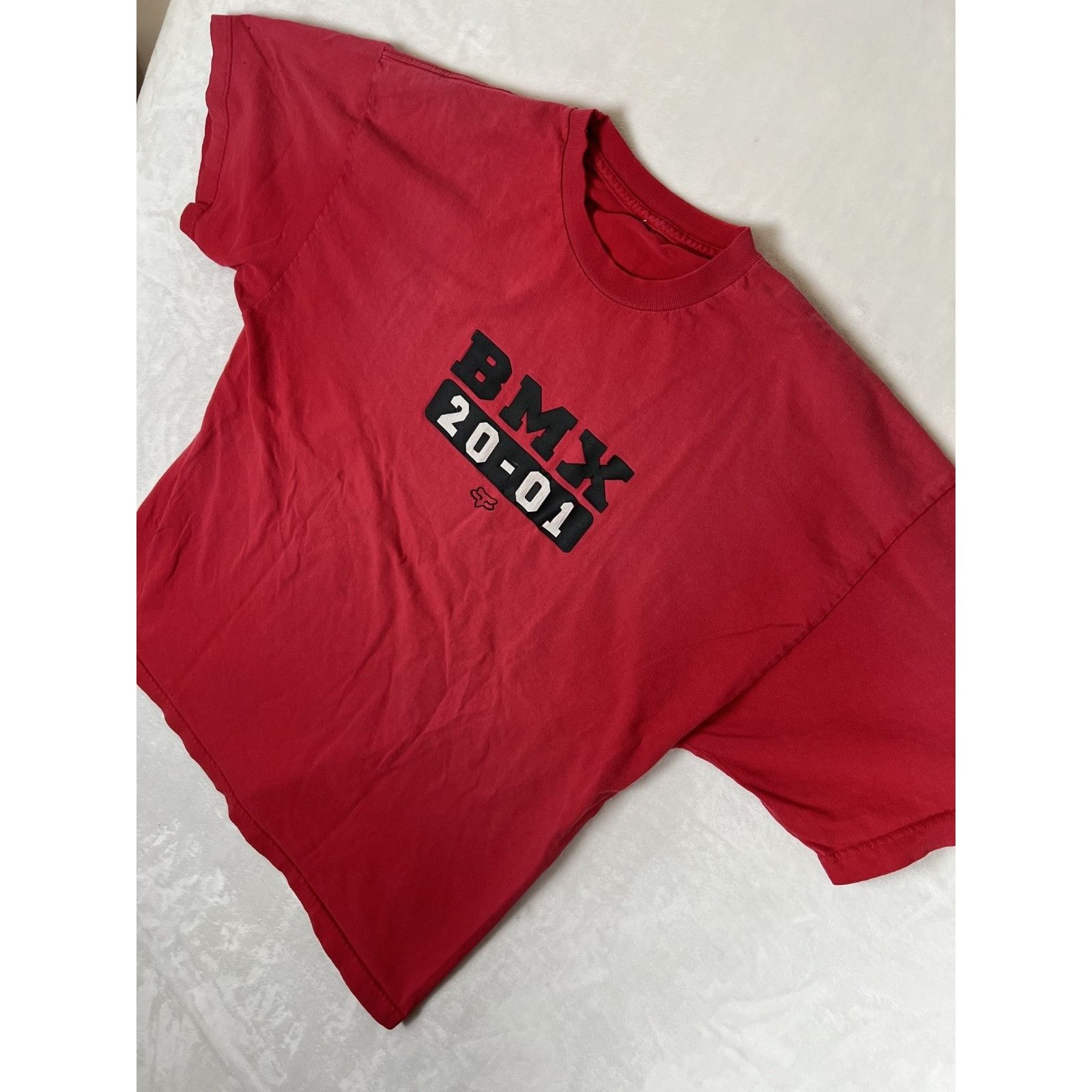 Fox Racing Vintage Fox Racing BMX T-Shirt Size XL Y2K Red 2001 Size US XL / EU 56 / 4 - 6 Thumbnail