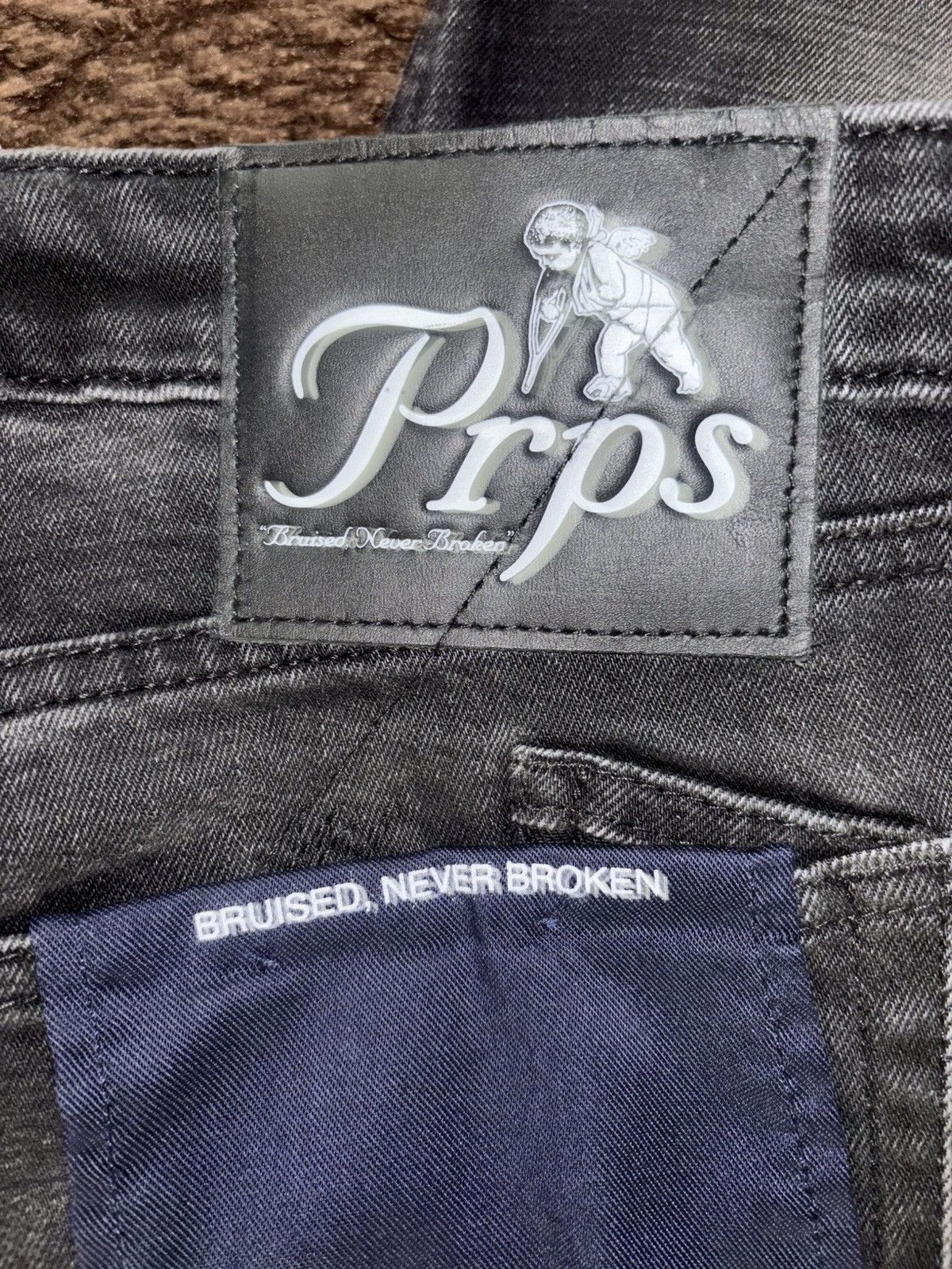 Prps Prps Le Sabre Black Jeans Size US 36 / EU 52 - 7 Thumbnail