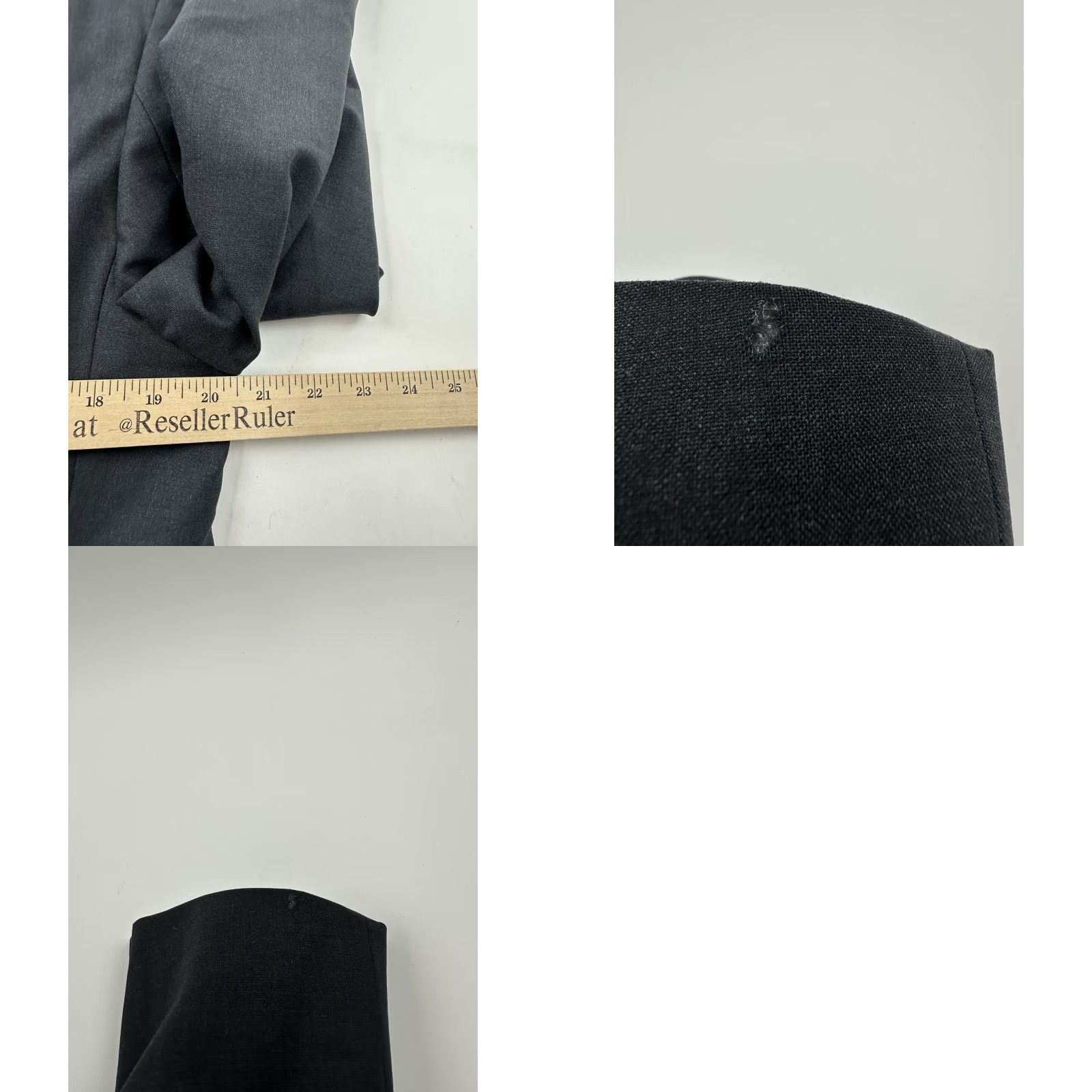 Brooks Brothers Brooks Brothers Blazer Mens 38 Regular Gray Wool Spandex Blend Three-Button Flat Front Jacket Coat Business Formal Party/Cocktail Mens Size US 38 / EU 54 - 9 Thumbnail