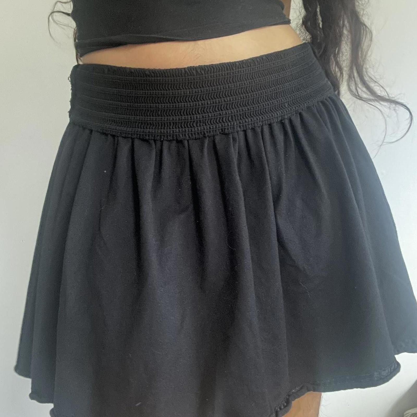Other Black mini skirt with elastic waistband Size 32" / US 10 / IT 46 - 6 Thumbnail