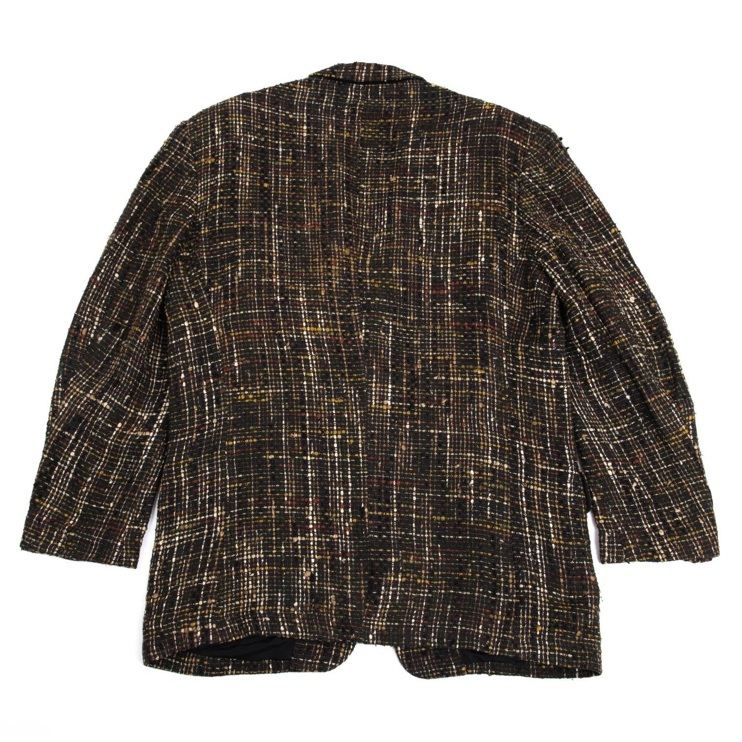 Yohji Yamamoto Yohji Yamamoto Silk Linen T Jacket Multi S Size US S / EU 44-46 / 1 - 14 Thumbnail