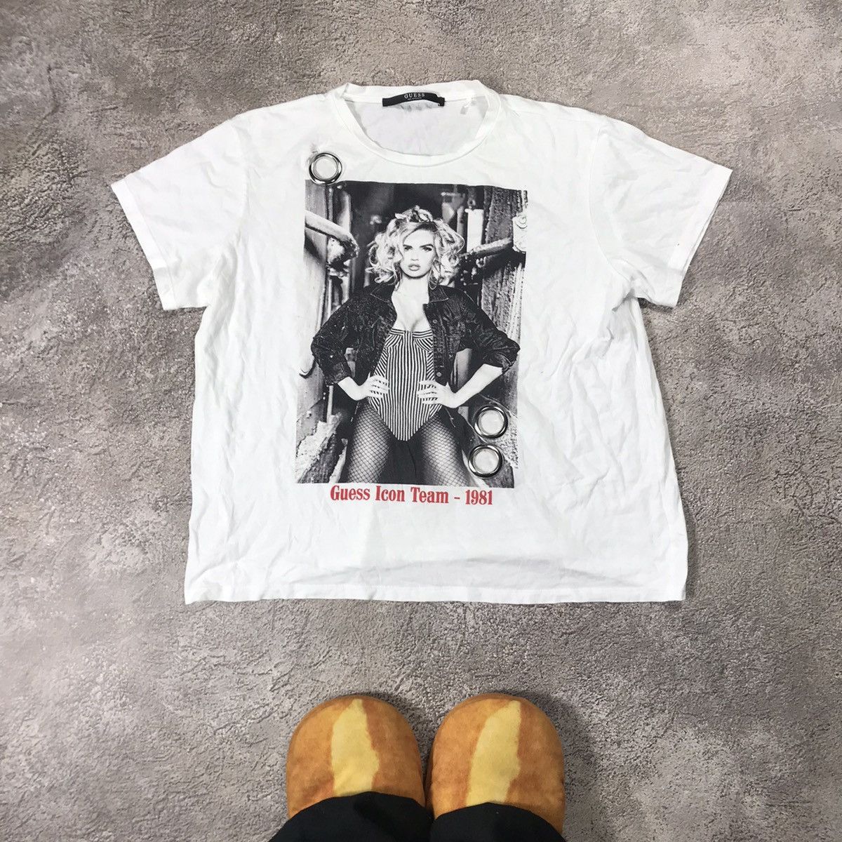 Guess VINTAGE Y2K GUESS ICON TEAM - 1981 SEXY GIRL MODEL Size M / US 6-8 / IT 42-44 - 1 Thumbnail
