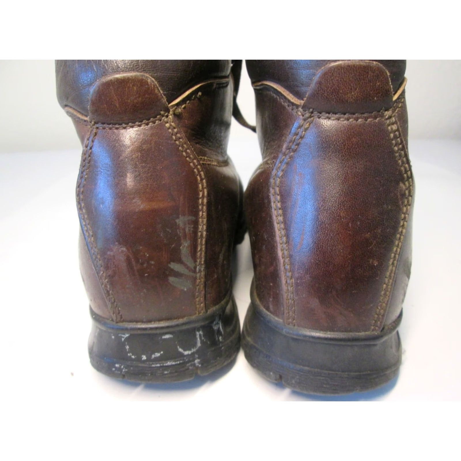 Vasque Vasque Womens Combat Boots Brown Gore-Tex Lace Up Logo Cowhide Upper Spinel? Size US 7 / IT 37 - 2 Thumbnail