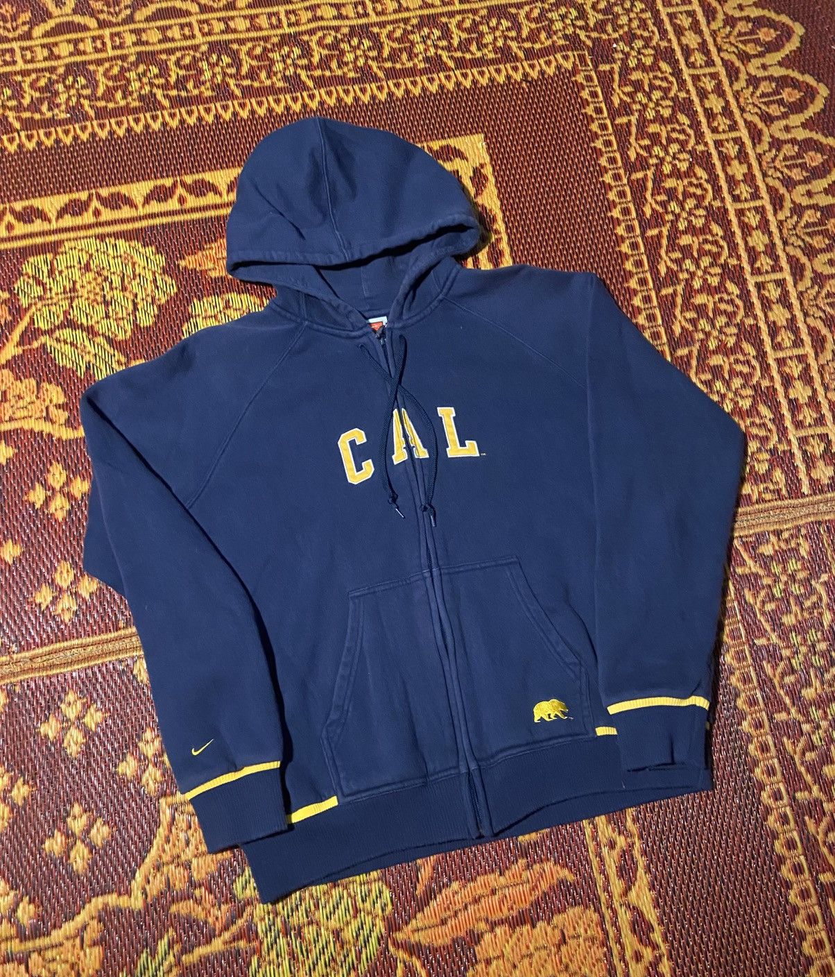 Nike Vintage Nike Cal Berkley Hoodie Size XL / US 12-14 / IT 48-50 - 1 Thumbnail