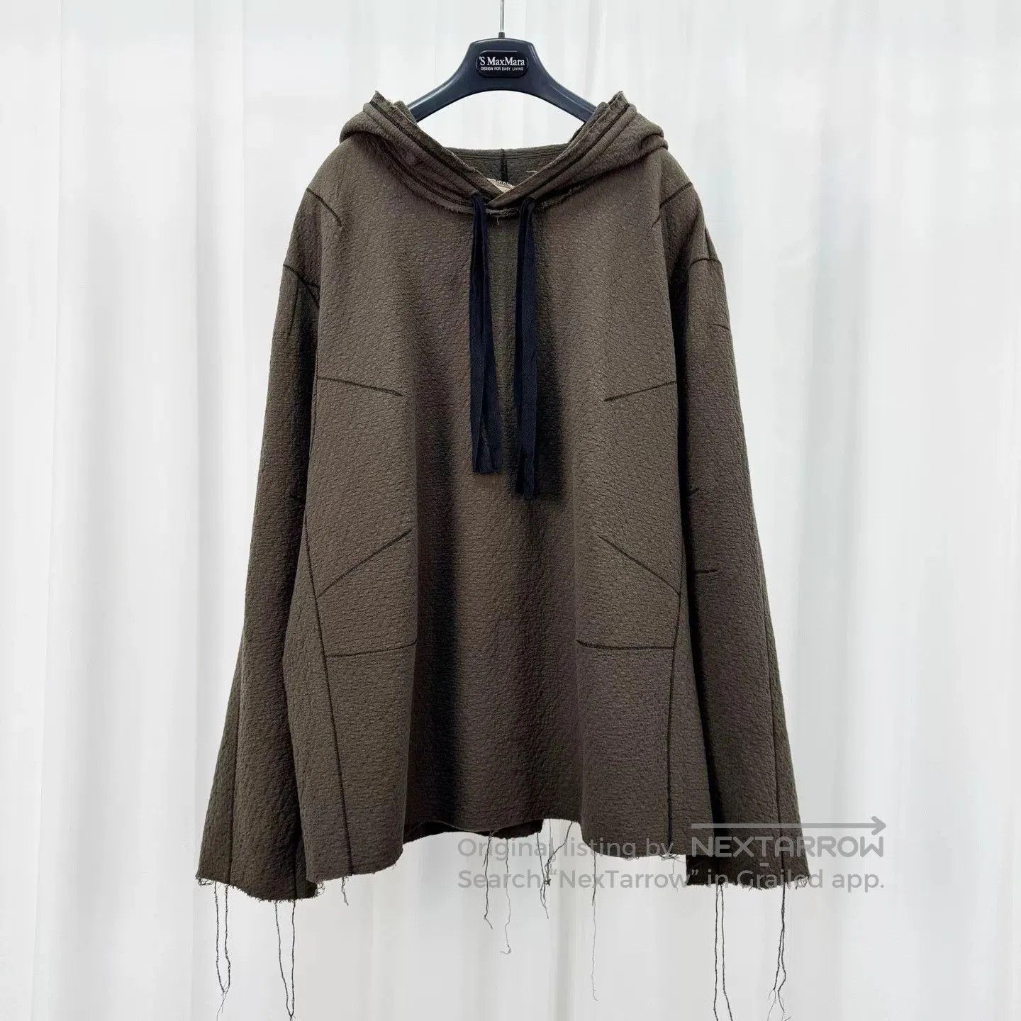 TAIKAN Peng Tai Handcrafted Plant Dyed Hoodie. Size L / US 10 / IT 46 - 1 Thumbnail