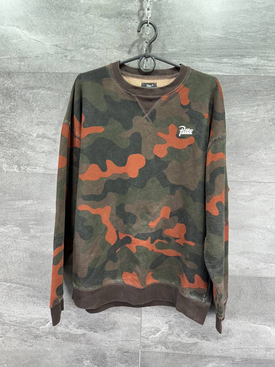 Patta Patta Camo Overprinted Sweatshirt Size US L / EU 52-54 / 3 - 1 Thumbnail
