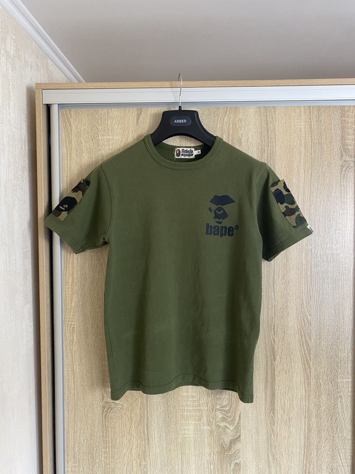 Bape 🔥 Bape Camo Monogram Shirt A Bathing Ape Pockets Logo Y2K Size US M / EU 48-50 / 2 - 3 Thumbnail