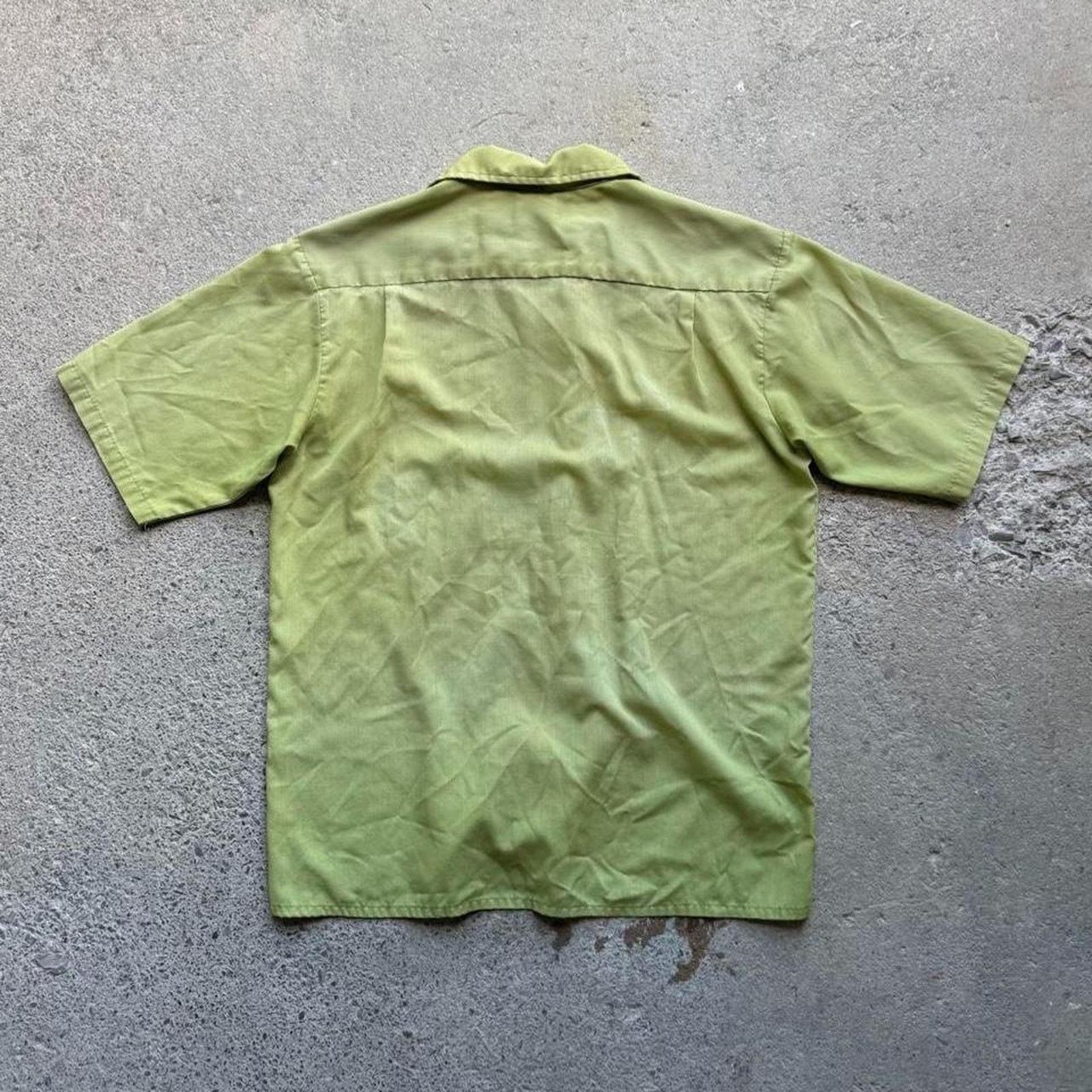 Vintage 70s Montgomery Ward SS Button Up Shirt Size US M / EU 48-50 / 2 - 4 Thumbnail