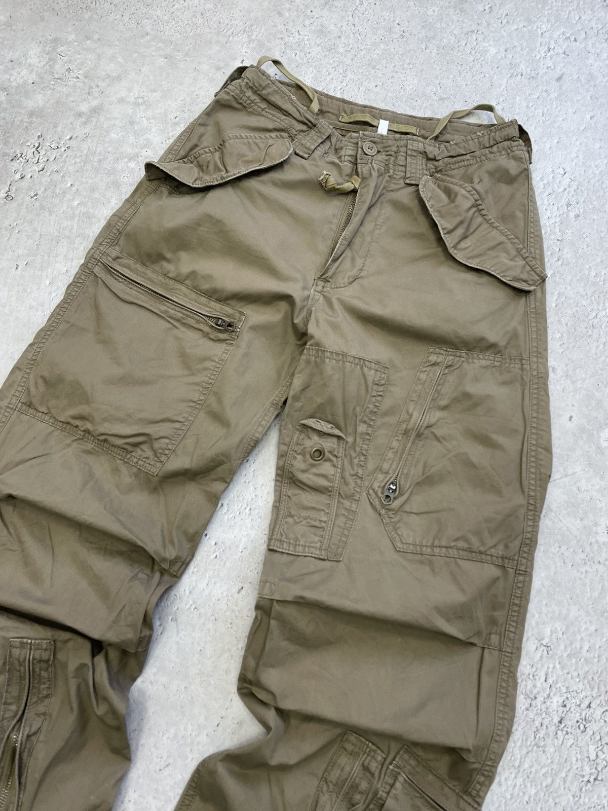 Diesel Diesel style Junya watanbe cargo zipper pants baggy fit Size US 30 / EU 46 - 2 Thumbnail