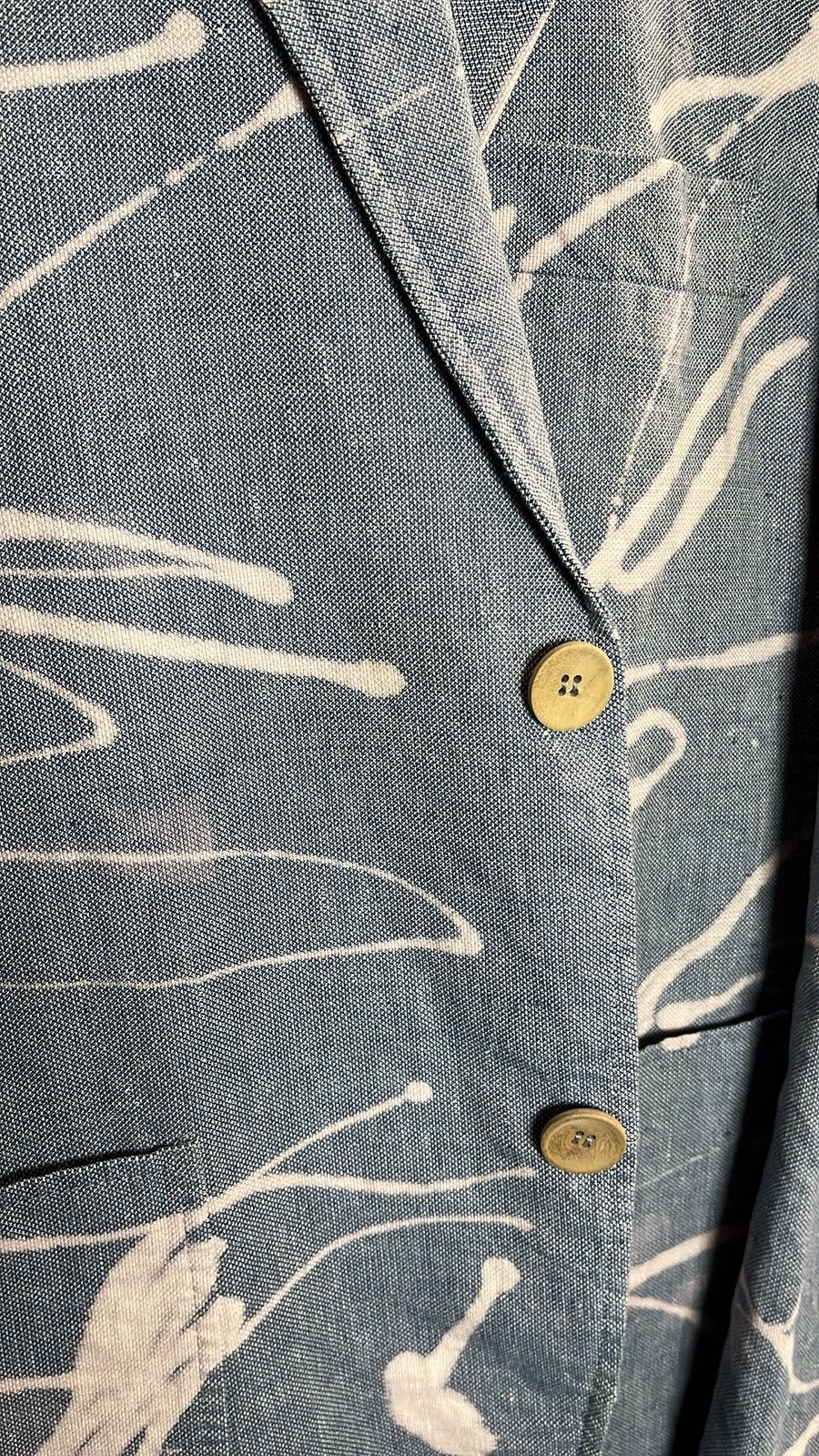 Oliver Spencer Oliver Spencer S/S 14 Bleached Tailored Suit Jacket Size 38R - 4 Thumbnail