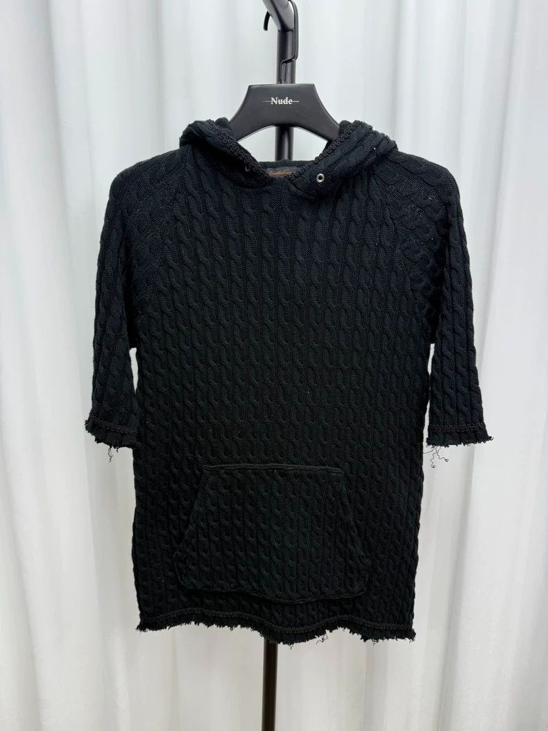 Undercover UNDERCOVER 05AW Knitted Trim Sleeve hoodie 2504-Nextarrow Size US M / EU 48-50 / 2 - 1 Thumbnail