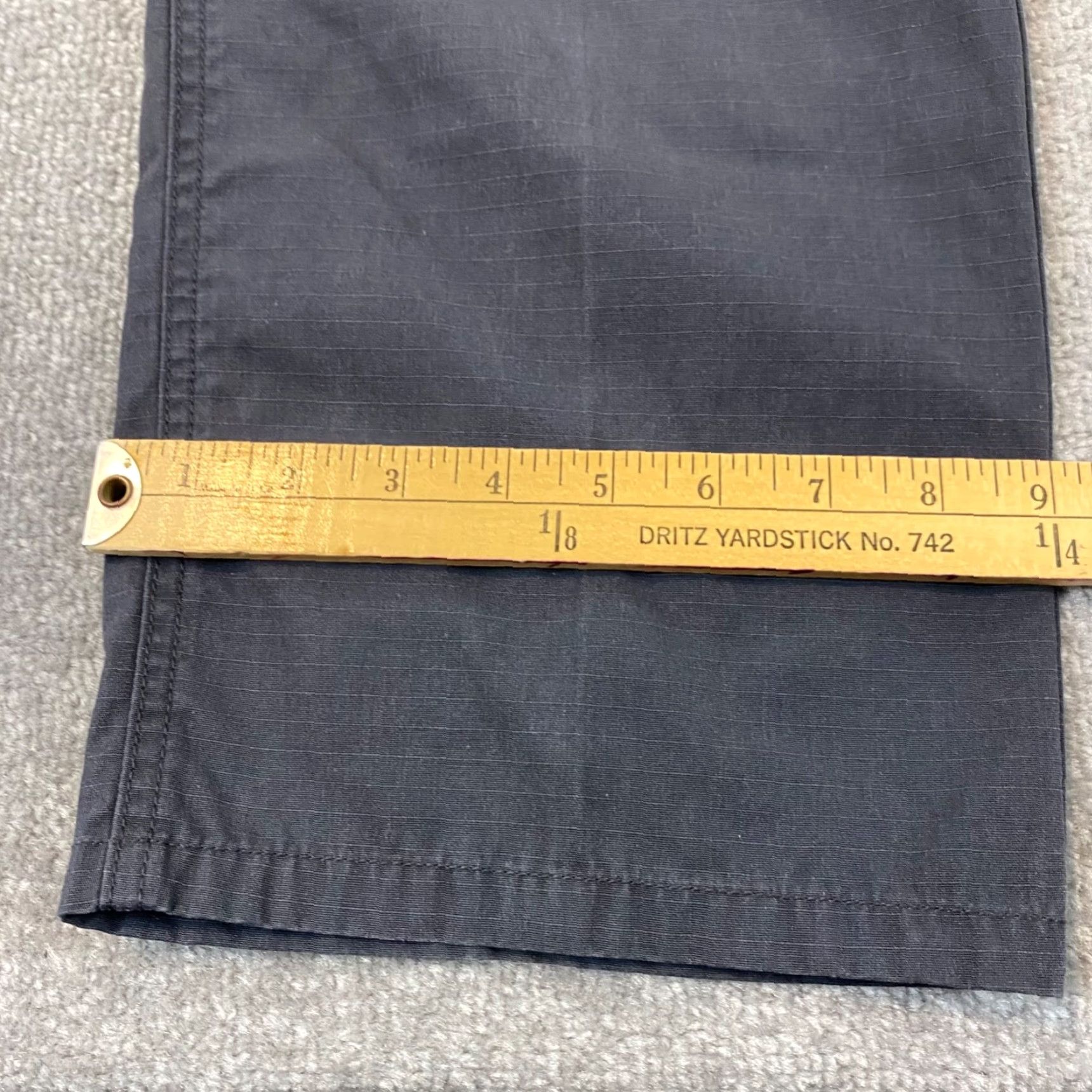 Vintage 5.11 Tactical Pants 34x 33 Gray Flat Front Utility Pockets Workwear Cargo Mens Size US 34 / EU 50 - 3 Thumbnail