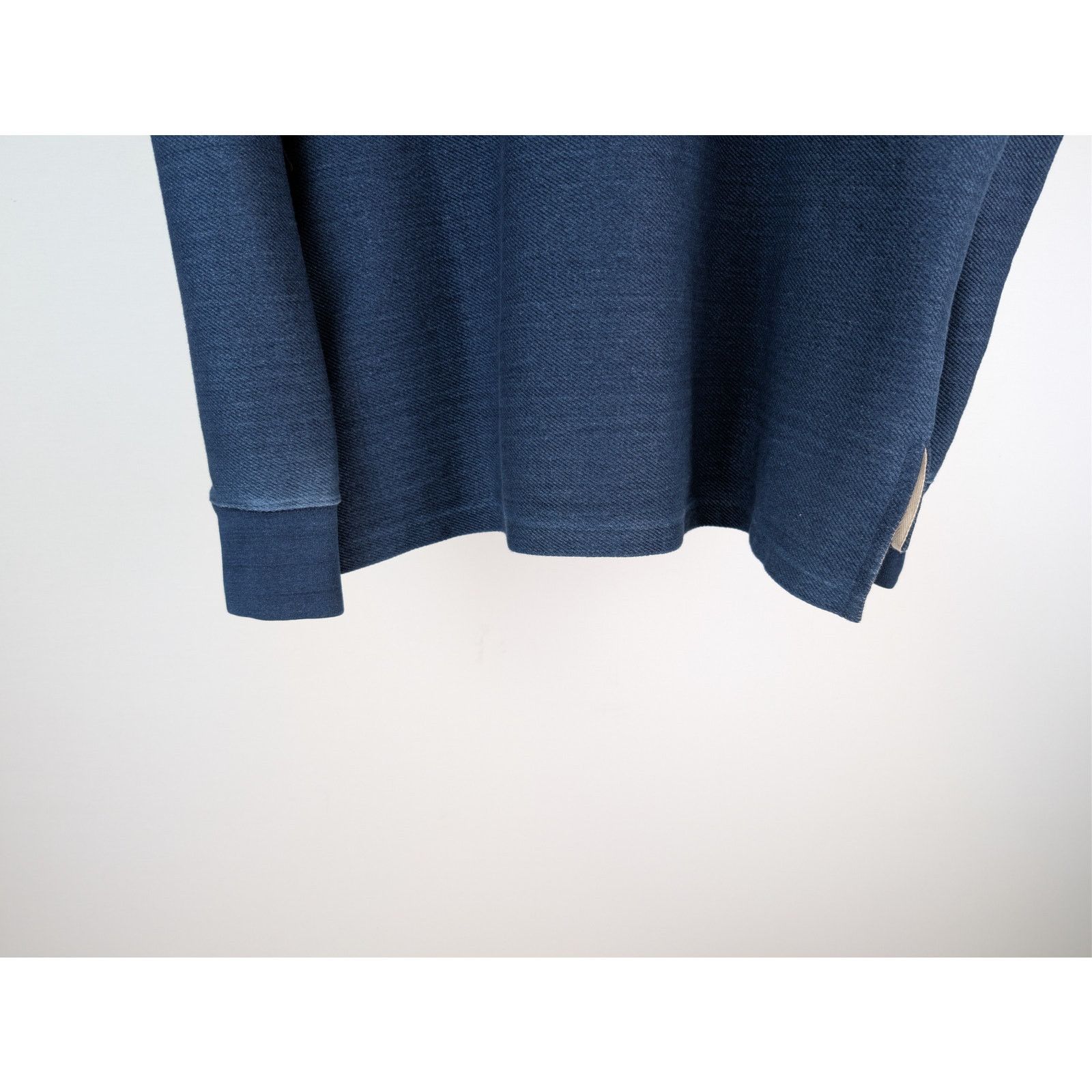 Loewe o1rshd1 Polo Sweatshirt in Azul Size US M / EU 48-50 / 2 - 12 Thumbnail