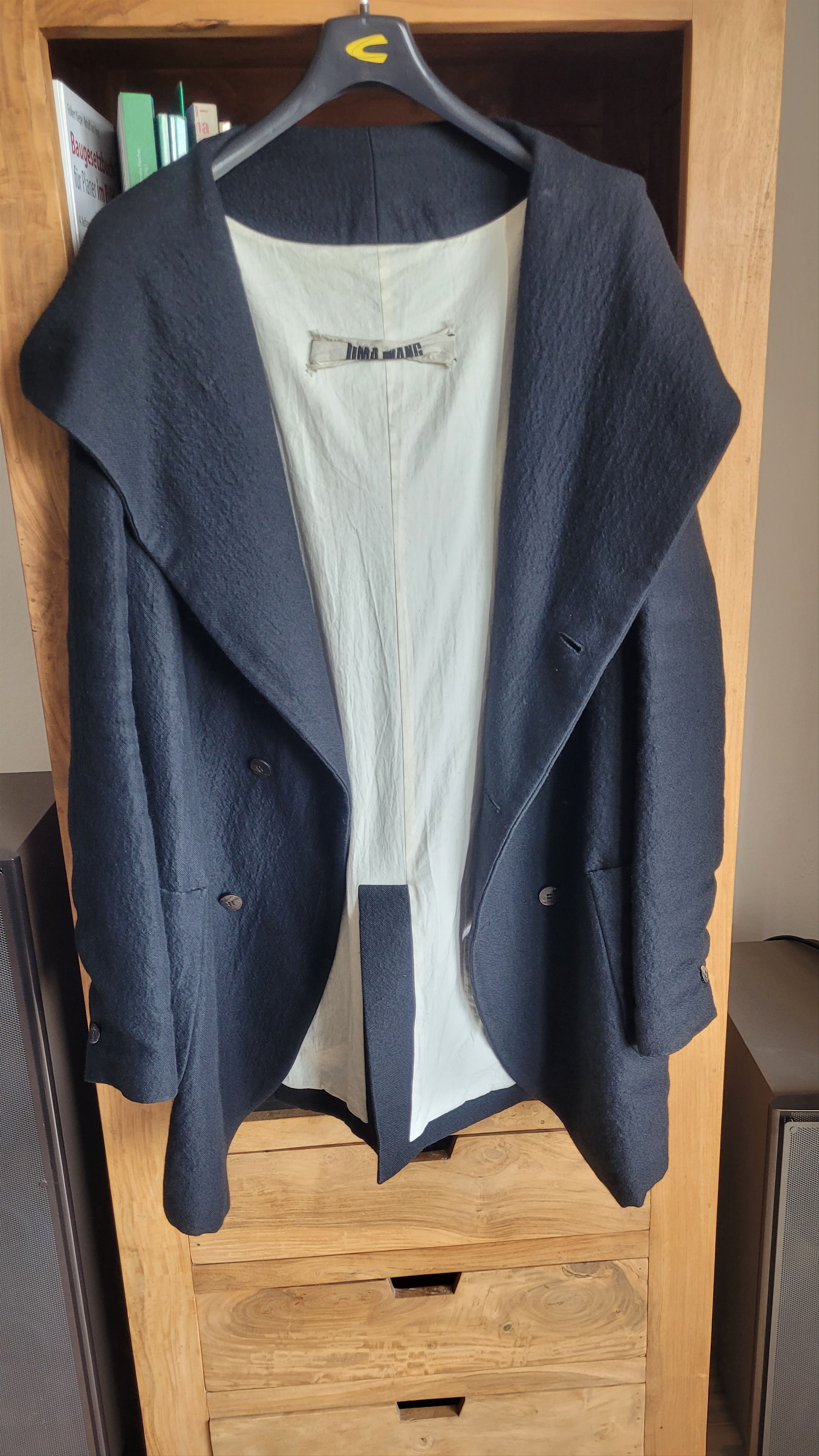 Uma Wang UMA WANG heavyweight linen coat huge coat sz M-XL Size US M / EU 48-50 / 2 - 1 Thumbnail
