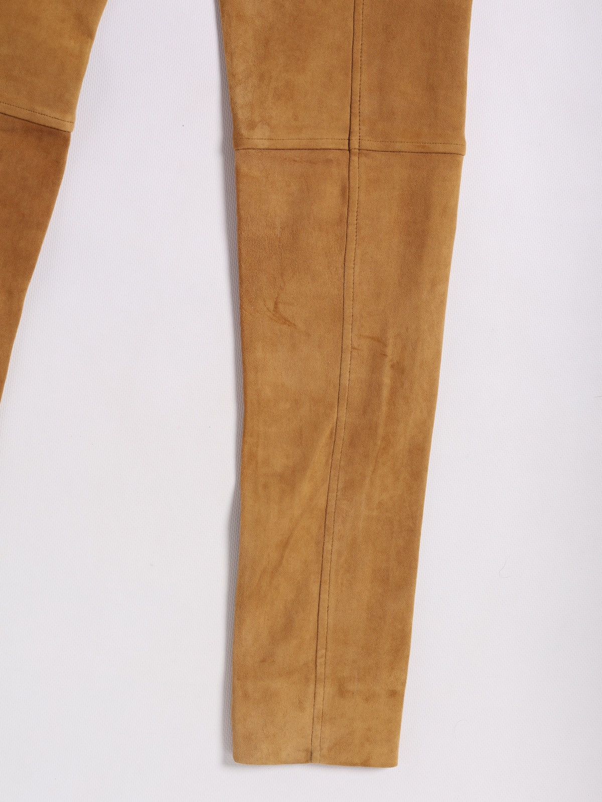 Polo Ralph Lauren Ralph Lauren Suede Brown Soft Leather Pants Size 26" / US 2 / IT 38 - 14 Thumbnail