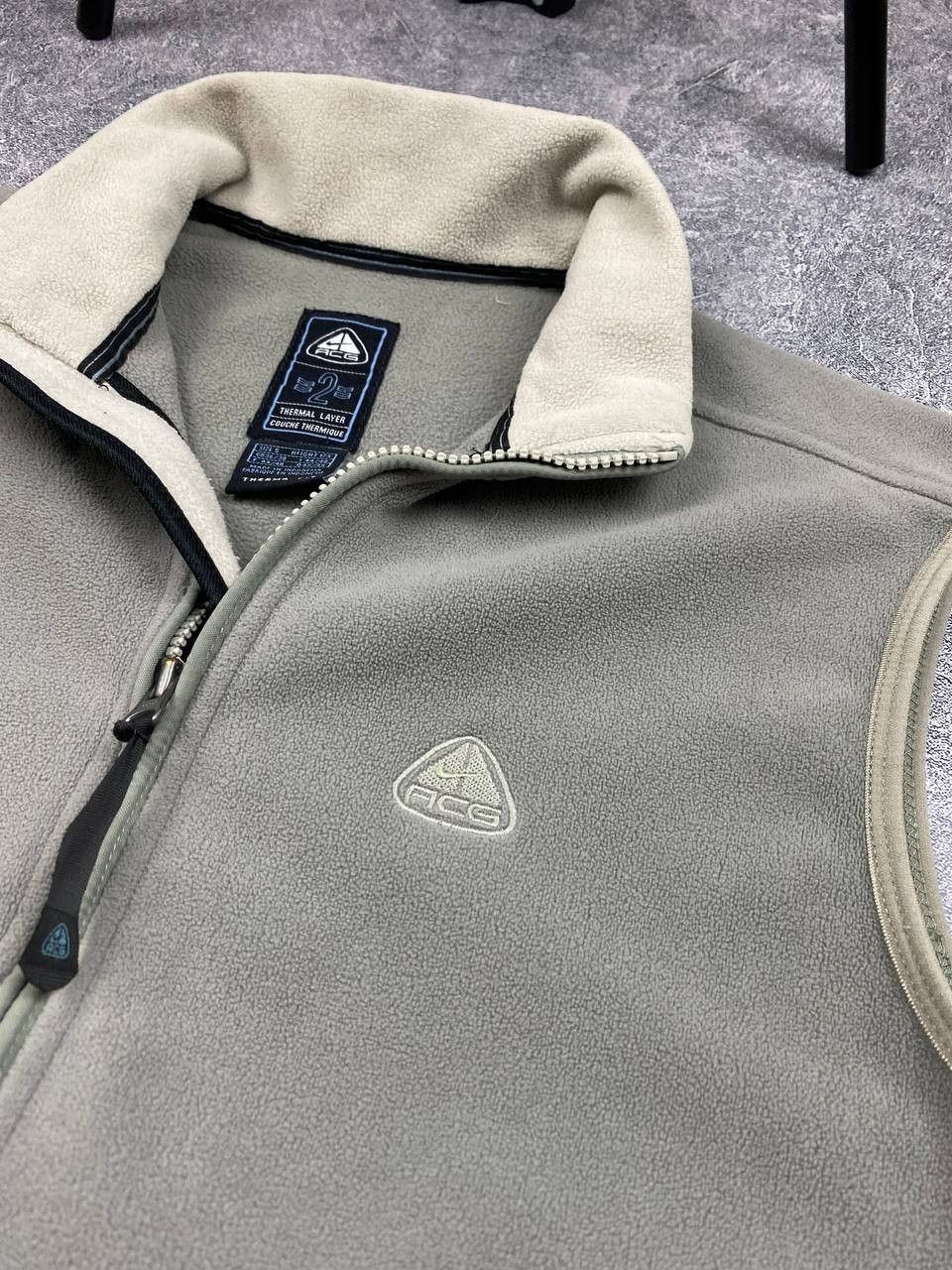 Nike ACG × Vintage Retro Nike ACG Fleece Vest 90’s Thermal Layer Size US S / EU 44-46 / 1 - 6 Thumbnail