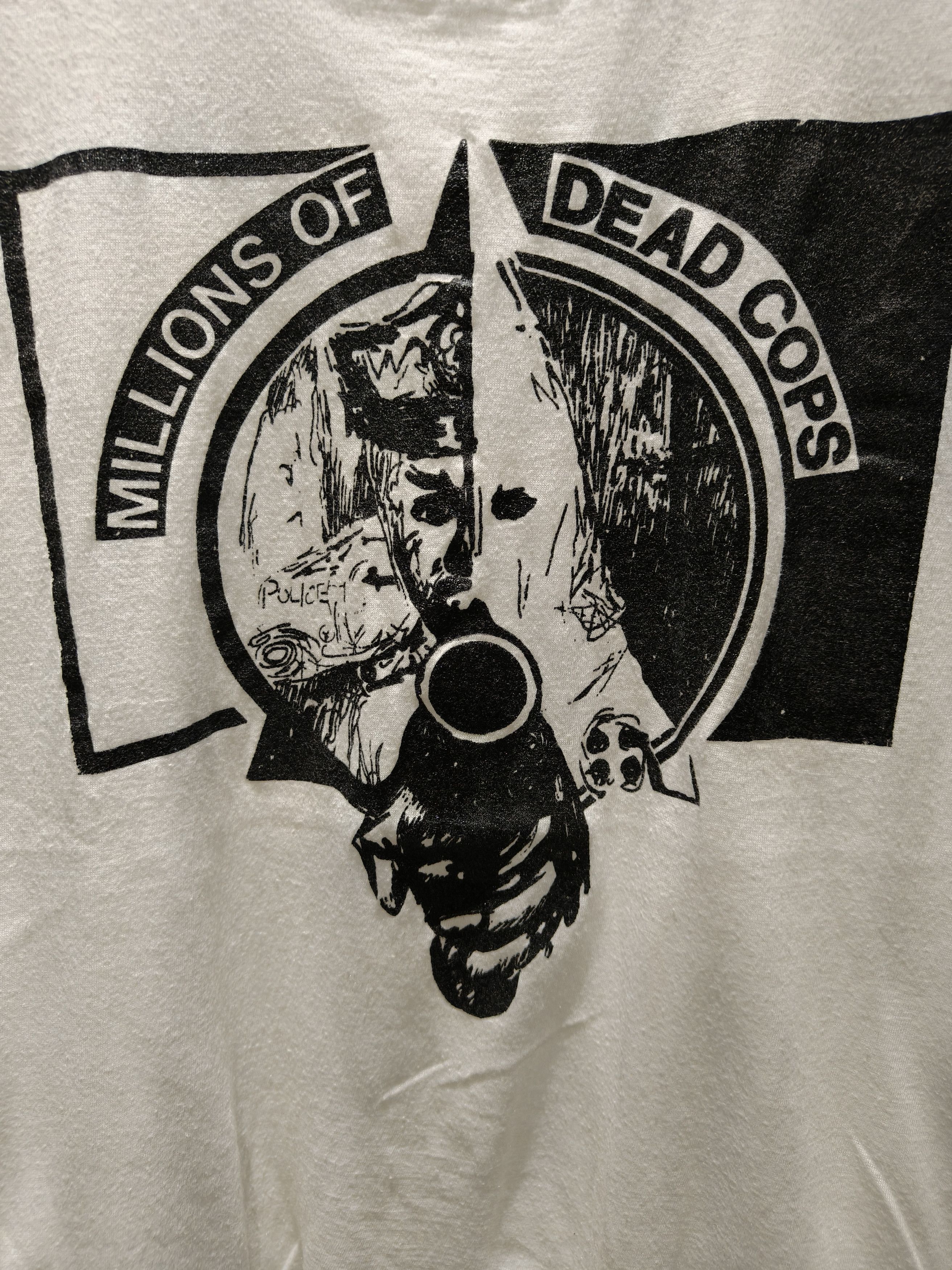 Band Tees Vintage 80s Millions of dead cops (MDC) shirt Size US L / EU 52-54 / 3 - 2 Thumbnail