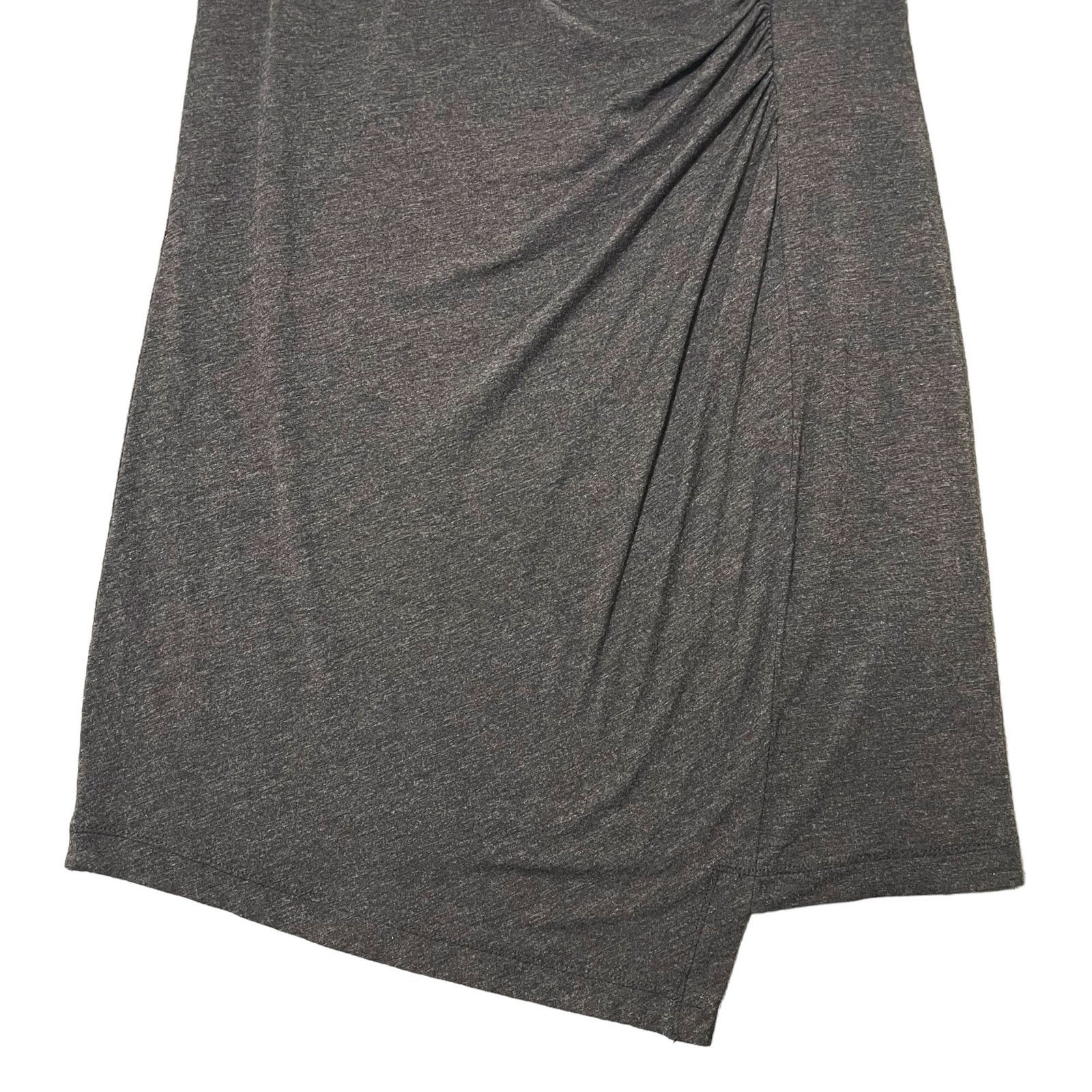 Gary Graham Anagram Jersey Sleeveless Mini Dress Gray Asymmetric Medium Size M / US 6-8 / IT 42-44 - 4 Thumbnail