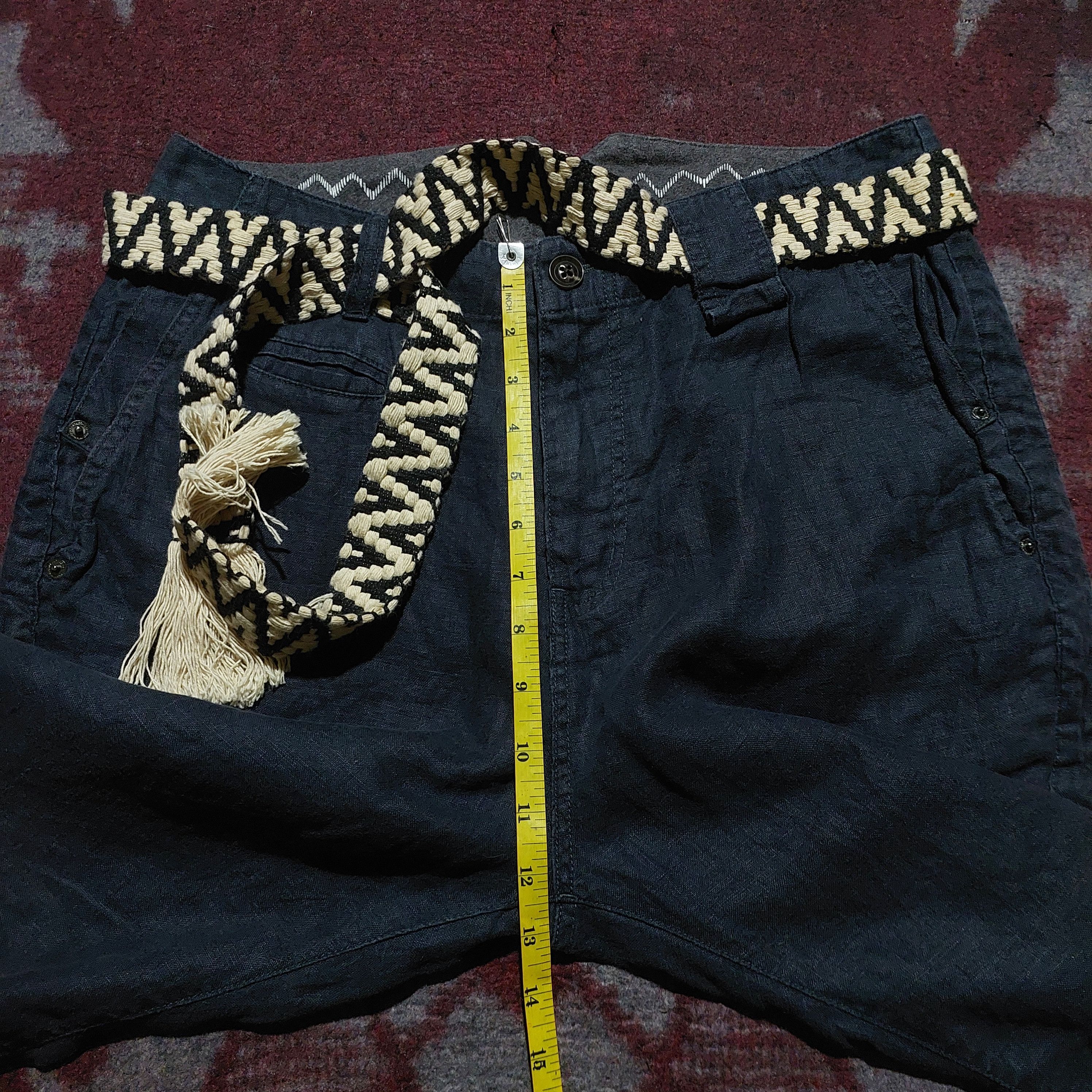 PPFM PPFM Japan navy blue linen long pants Size US 32 / EU 48 - 17 Thumbnail
