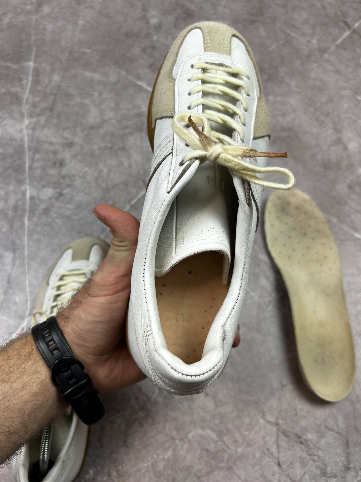 Vintage GAT BW Sport Army Trainer Bundeswehr Shoes Leather Sneakers Size US 8 / EU 41 - 16 Thumbnail