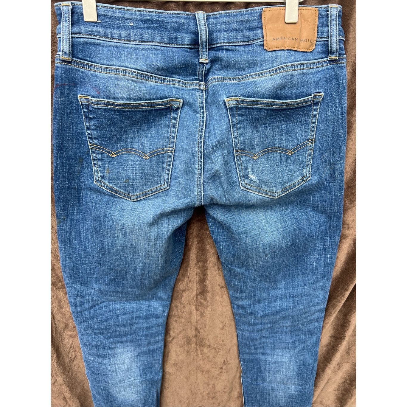 American Eagle Outfitters American Eagle Next Level Flex Mens Slim Jeans Size 30x30 Fl Size US 30 / EU 46 - 16 Thumbnail