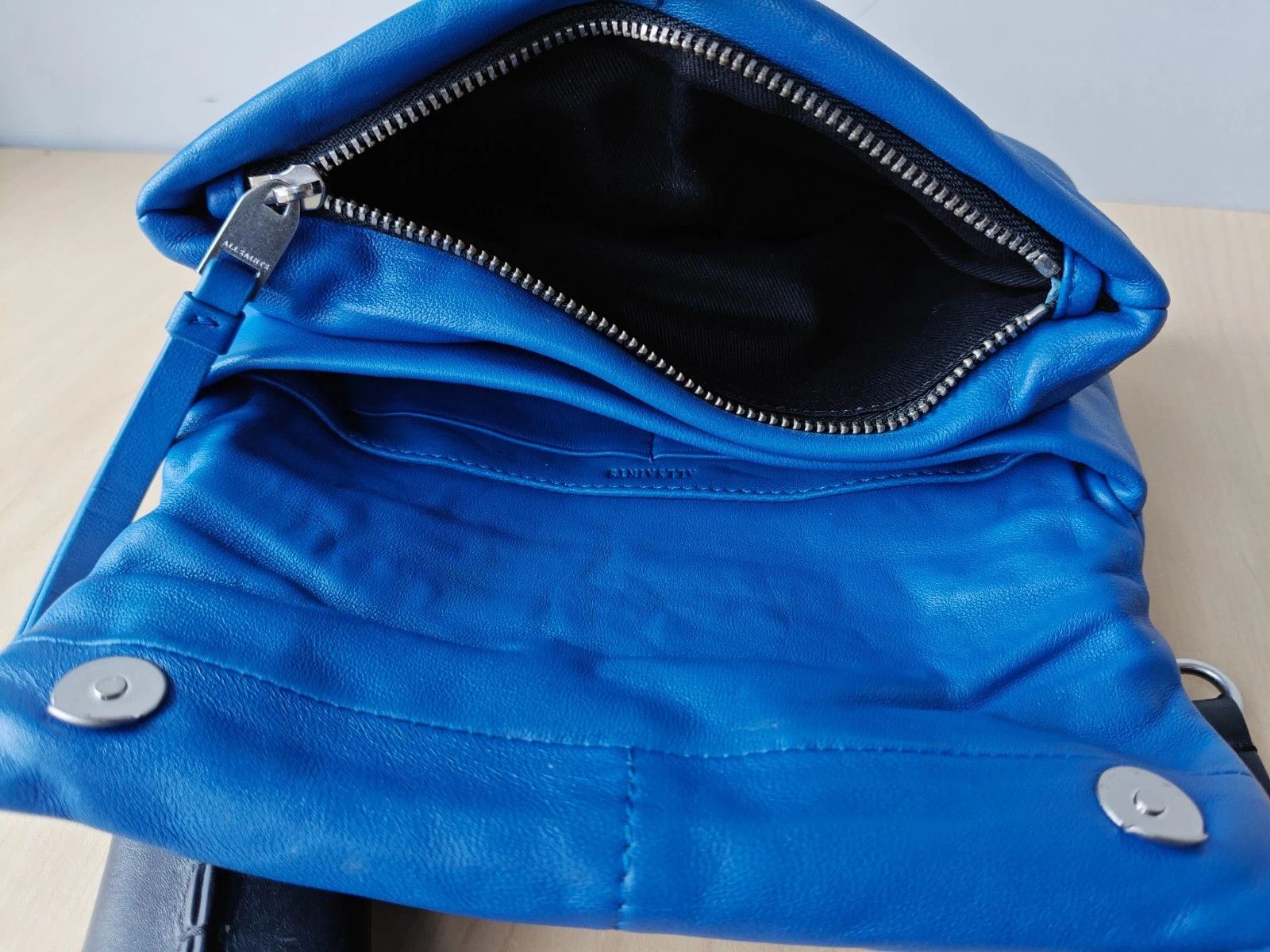 Allsaints ALLSAINTS Ezra quilt Leather Crossbody Bag FTP - 8205 Size ONE SIZE - 7 Thumbnail