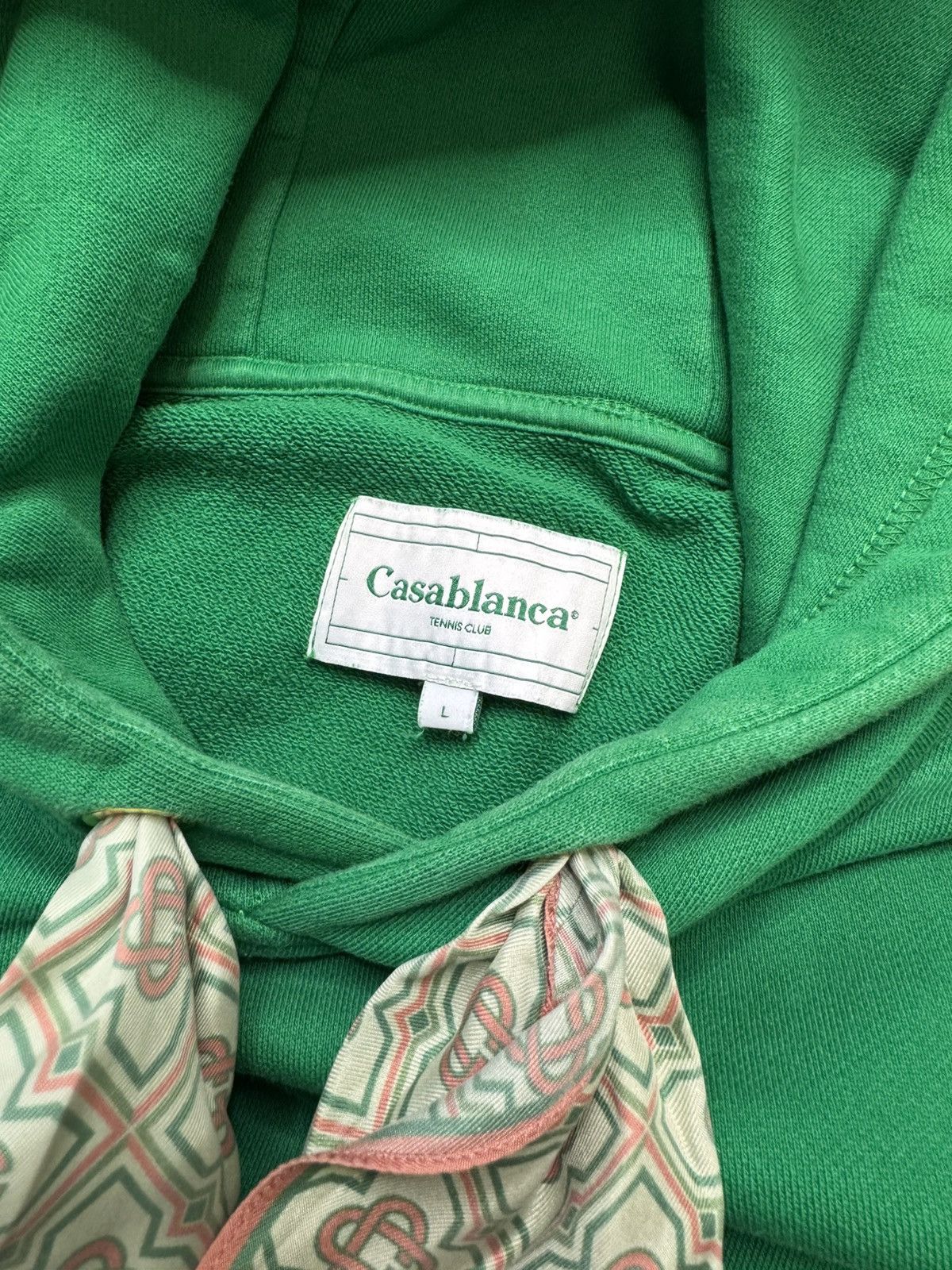 Casablanca Casablanca Foulard Hoodie Size US L / EU 52-54 / 3 - 10 Thumbnail