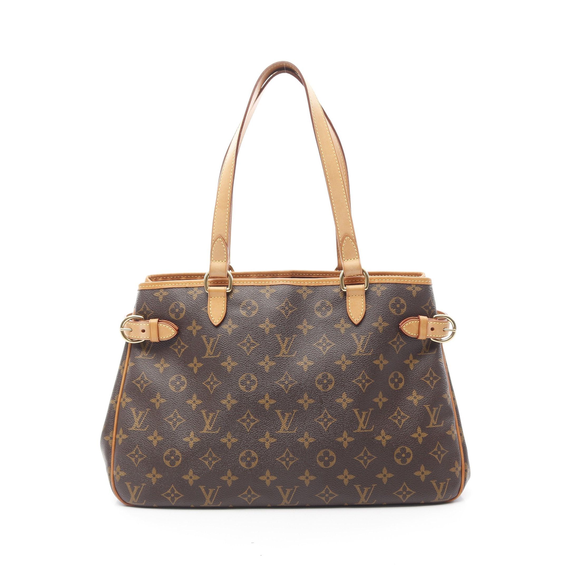 Louis Vuitton Louis Vuitton Batignolles Horizontal Monogram Shoulder Bag Leather Brown Size ONE SIZE - 1 Thumbnail