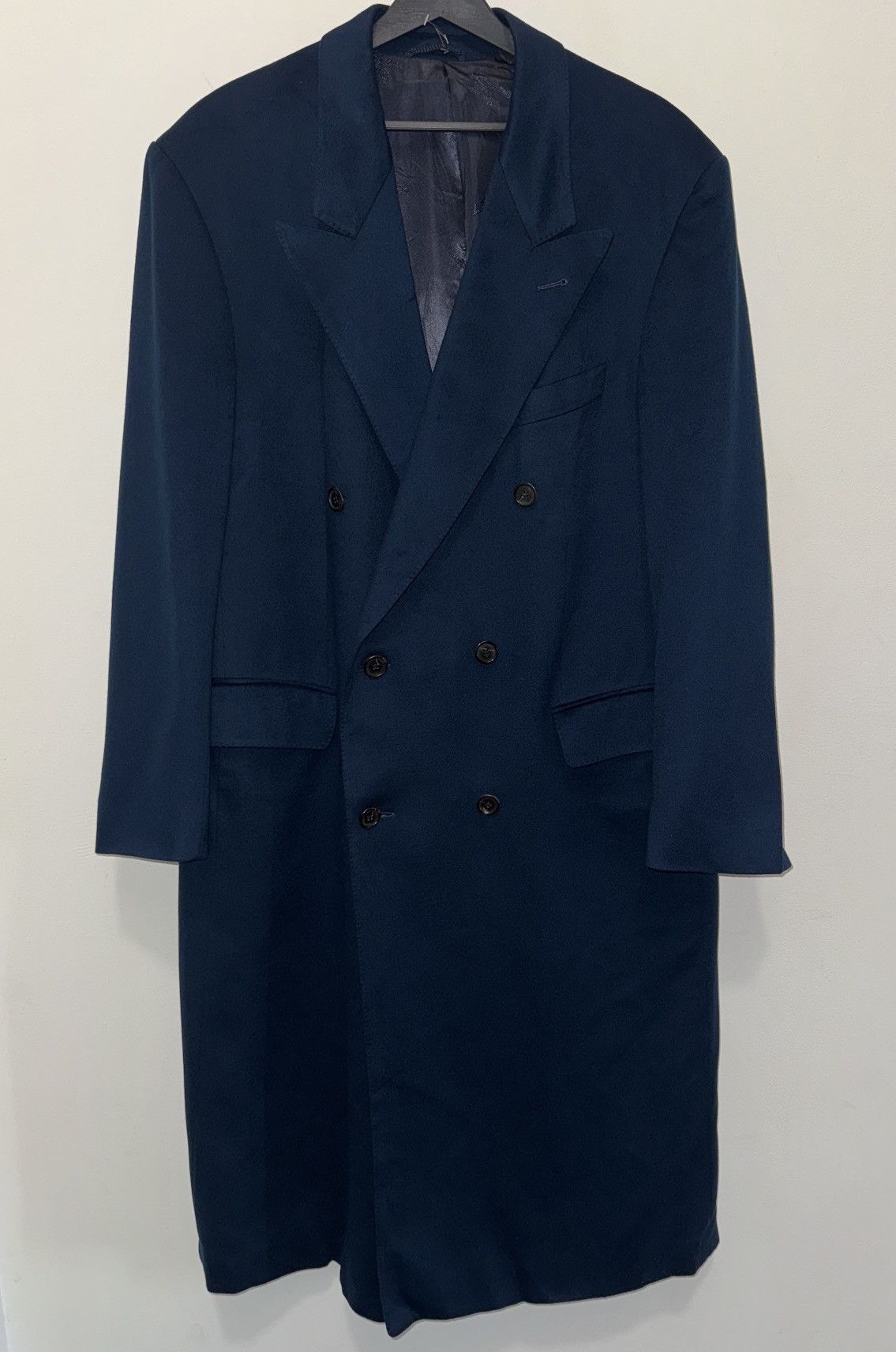 Burberry Burberry 100% Cashmere Vintage Coat Size US XL / EU 56 / 4 - 1 Thumbnail