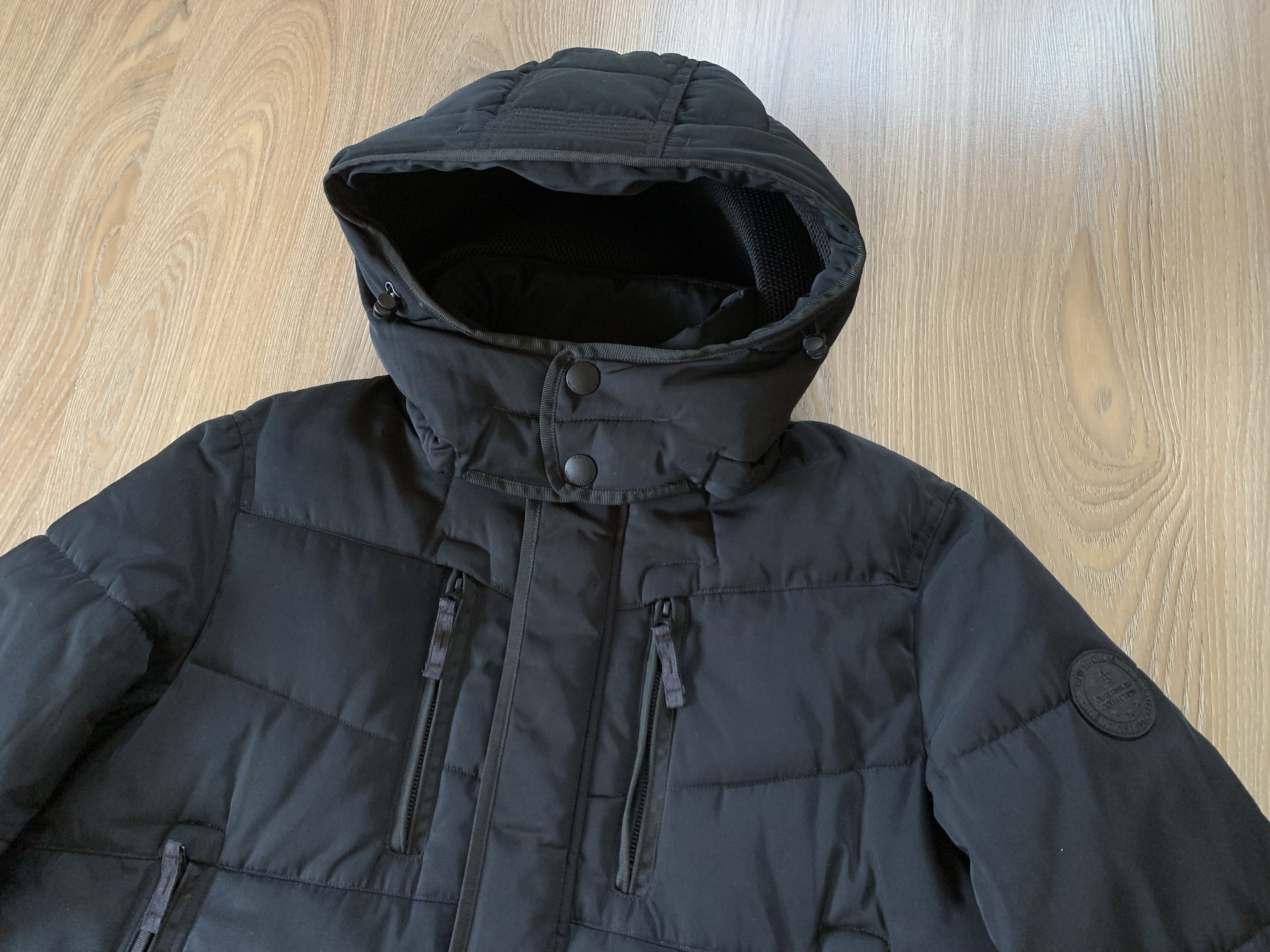 Other C&A Black Winter Pocket Hood Jacket Size US M / EU 48-50 / 2 - 5 Thumbnail
