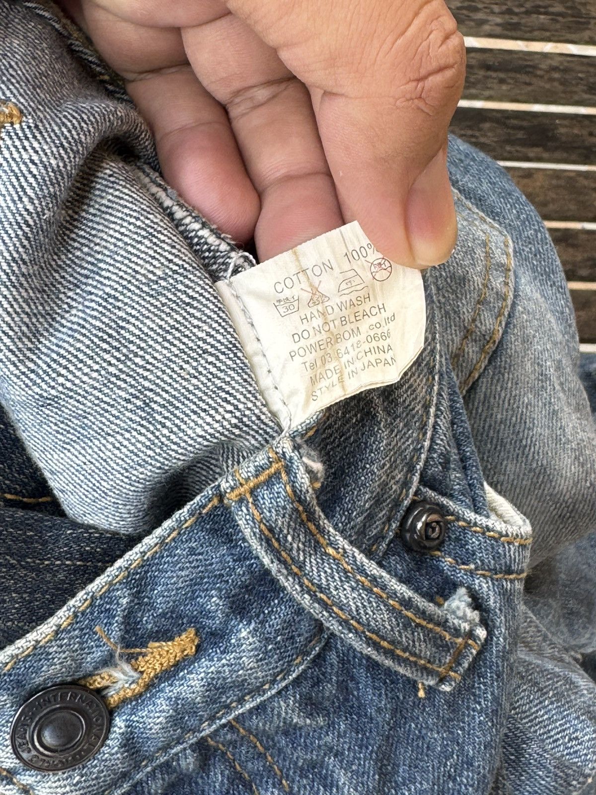 Le Grande Bleu (L.G.B.) Flared Fuga Double Layers 1of1 Denim Pants Goa ifsix Styled Size US 29 - 15 Thumbnail