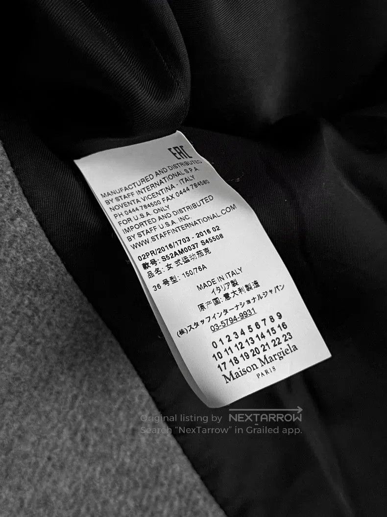 Maison Margiela Maison Margiela Tweed coat Size XS / US 0-2 / IT 36-38 - 6 Thumbnail