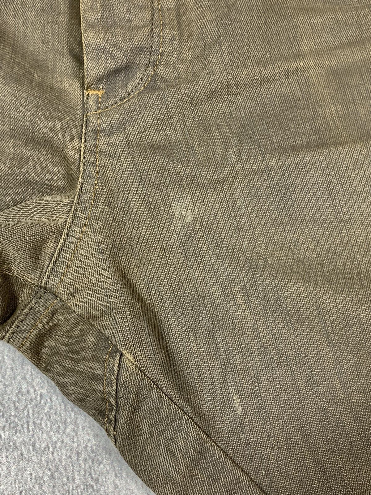 Japanese Brand × Vintage Vintage Y2K Japanese faded denim jeans waxed style size 32 Size US 32 / EU 48 - 6 Thumbnail