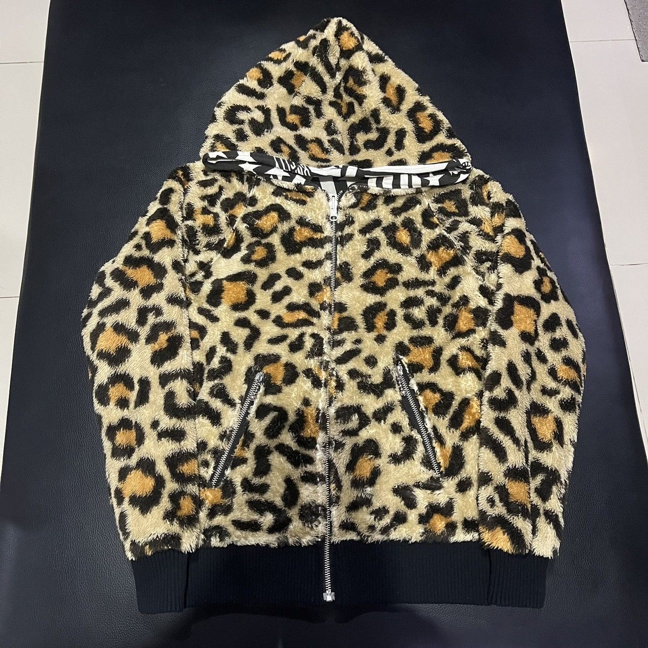 Hysteric Glamour × If Six Was Nine × Le Grande Bleu (L.G.B.) Rna Leopard Riversible Zip Up Hoodie Ifsixwasnine lgb style Size US S / EU 44-46 / 1 - 3 Thumbnail