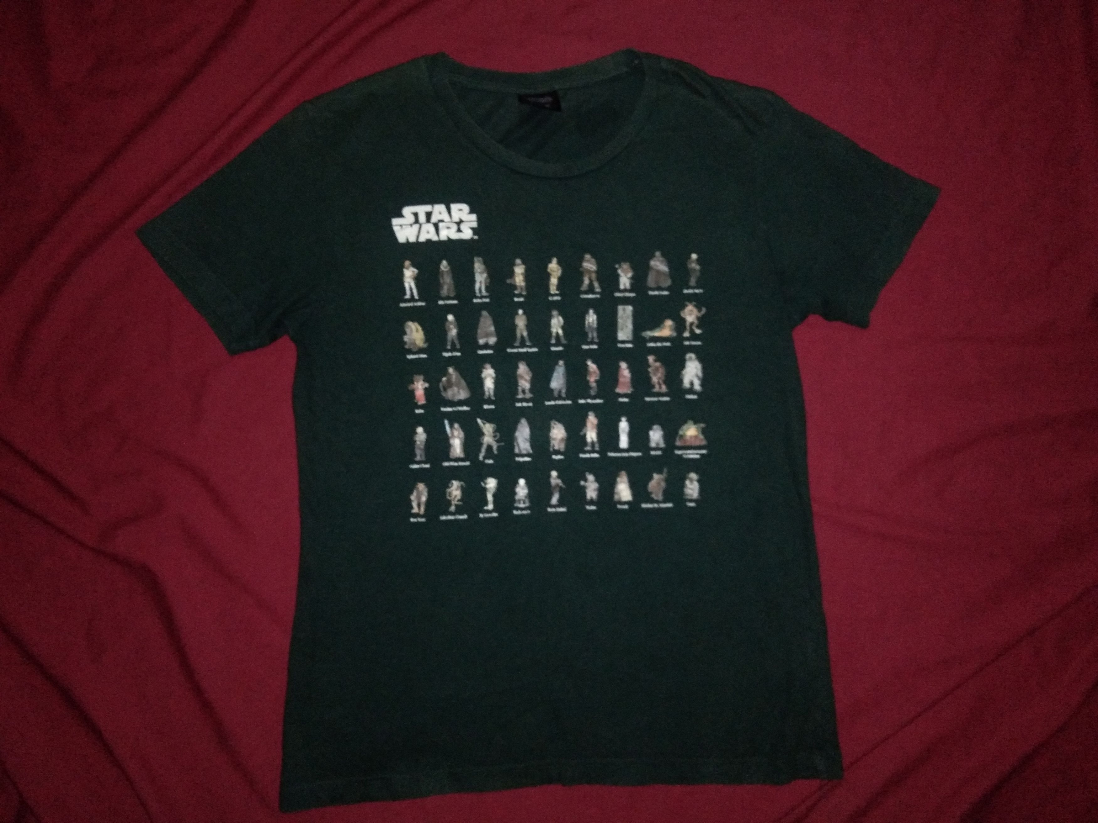 Star Wars Star Wars Characters Alphabet Tshirt movie Size US S / EU 44-46 / 1 - 2 Thumbnail
